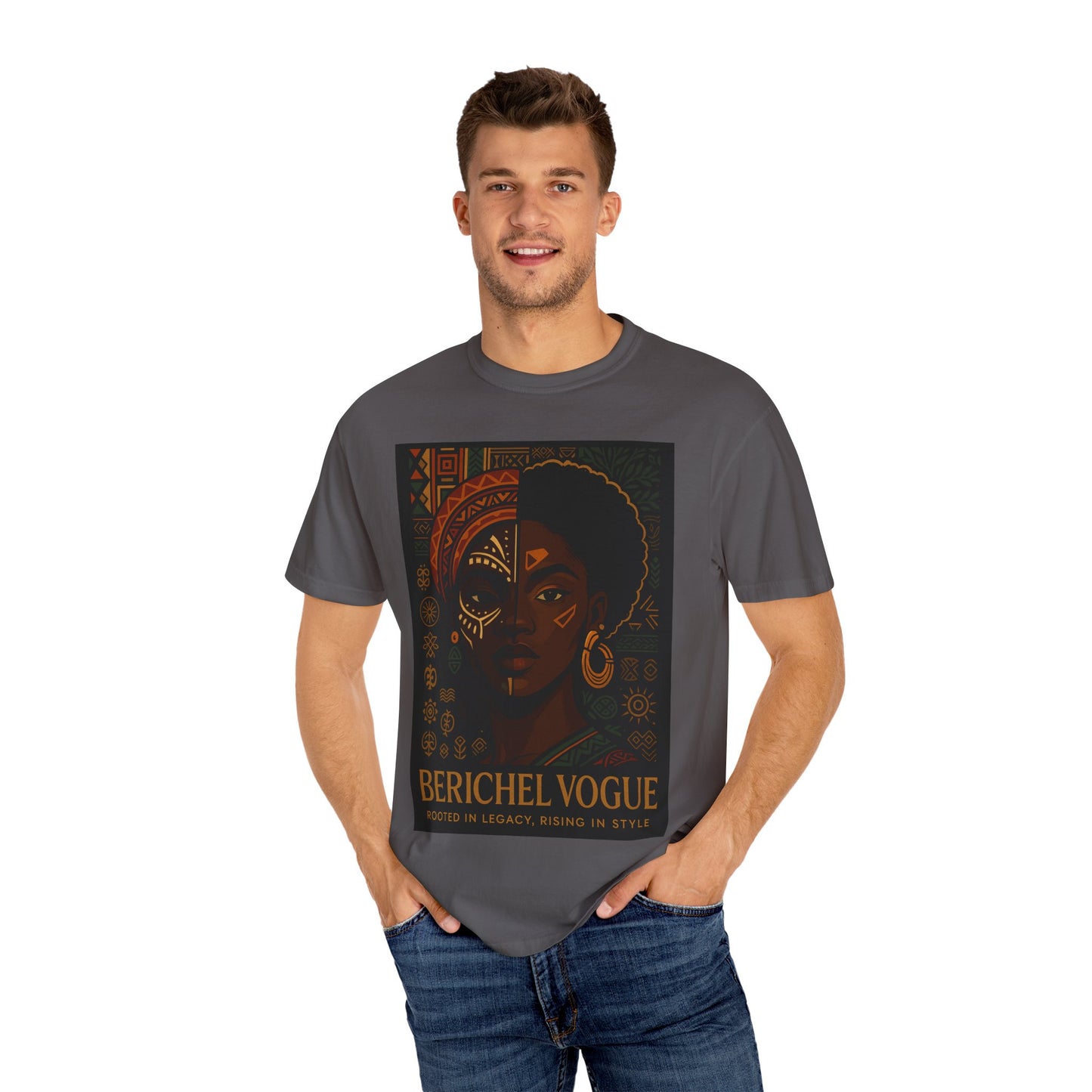 Cultural Statement T-Shirt, Fashion Tee, Vintage Style Shirt, Gift for Her, Casual Wear, Eco-Friendly Top