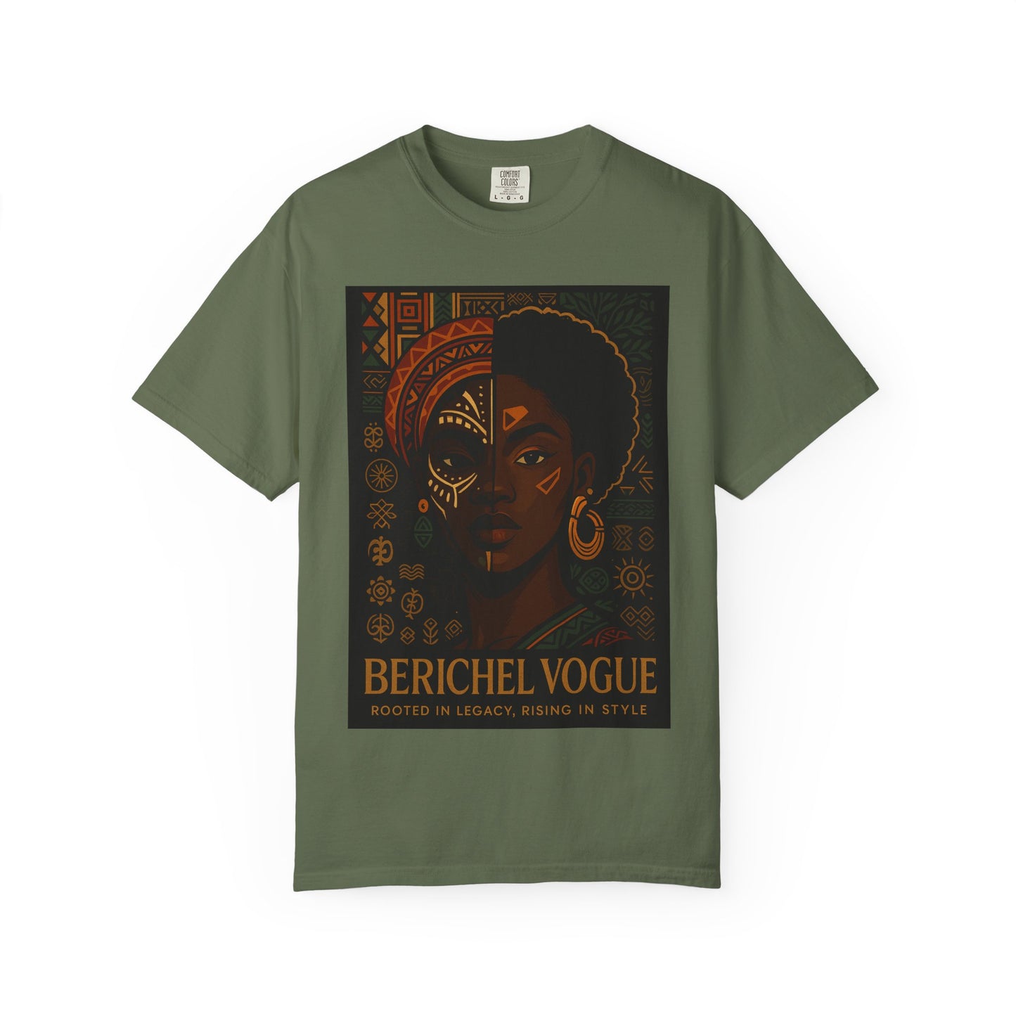 Cultural Statement T-Shirt, Fashion Tee, Vintage Style Shirt, Gift for Her, Casual Wear, Eco-Friendly Top