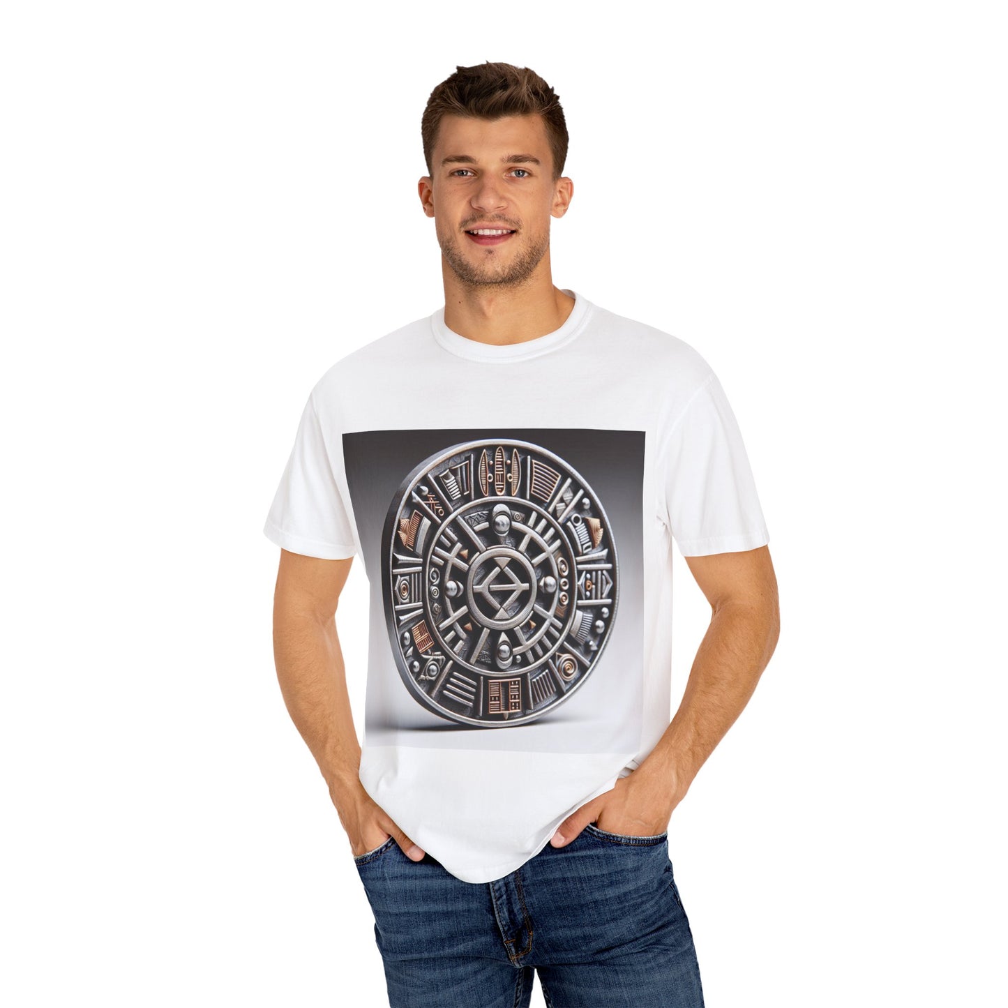 Artistic Unisex T-Shirt with Cultural Designs, Perfect for Festivals, Casual Wear, and Gifts, Unique Graphic Tee, Comfortable Everyday Top