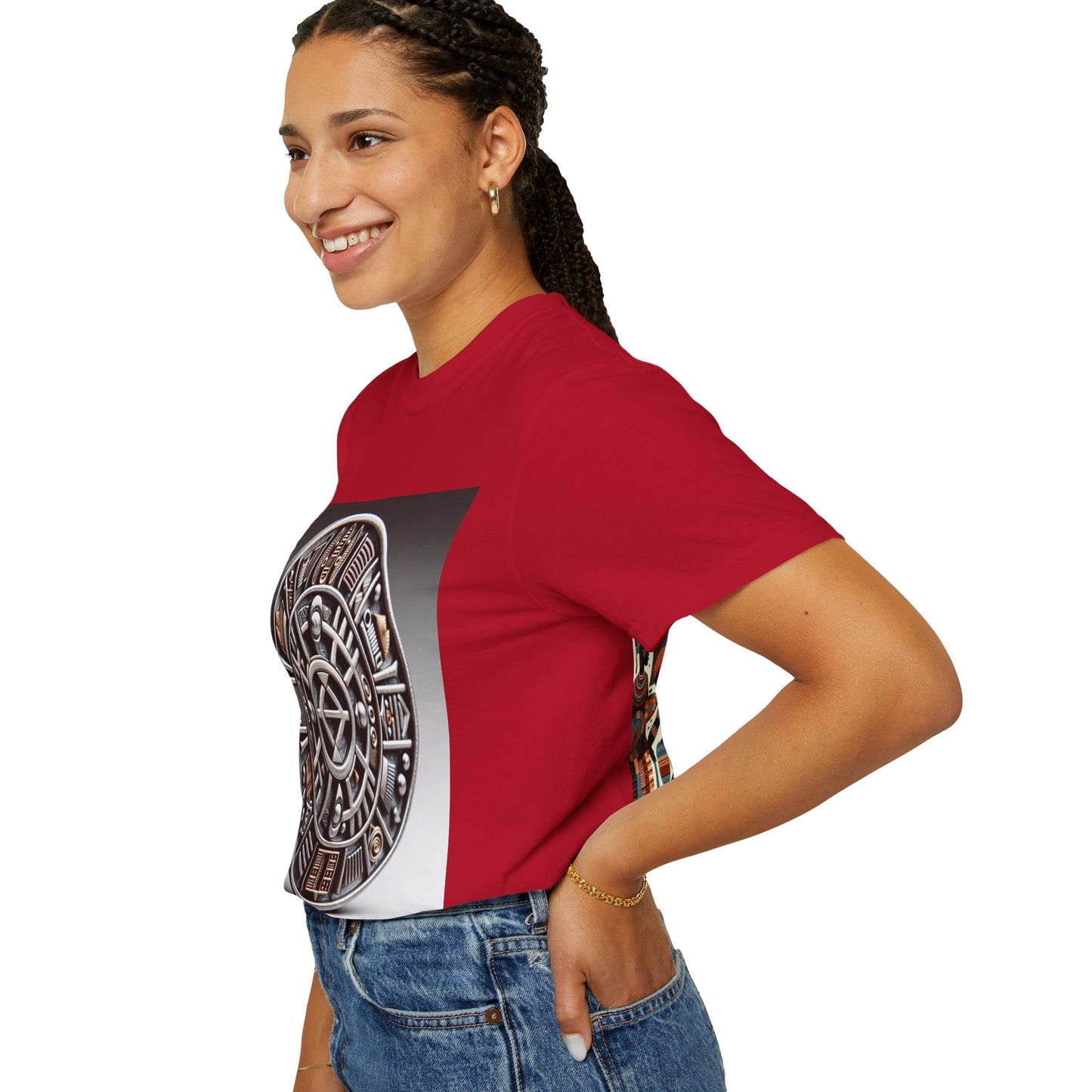 Artistic Unisex T-Shirt with Cultural Designs, Perfect for Festivals, Casual Wear, and Gifts, Unique Graphic Tee, Comfortable Everyday Top