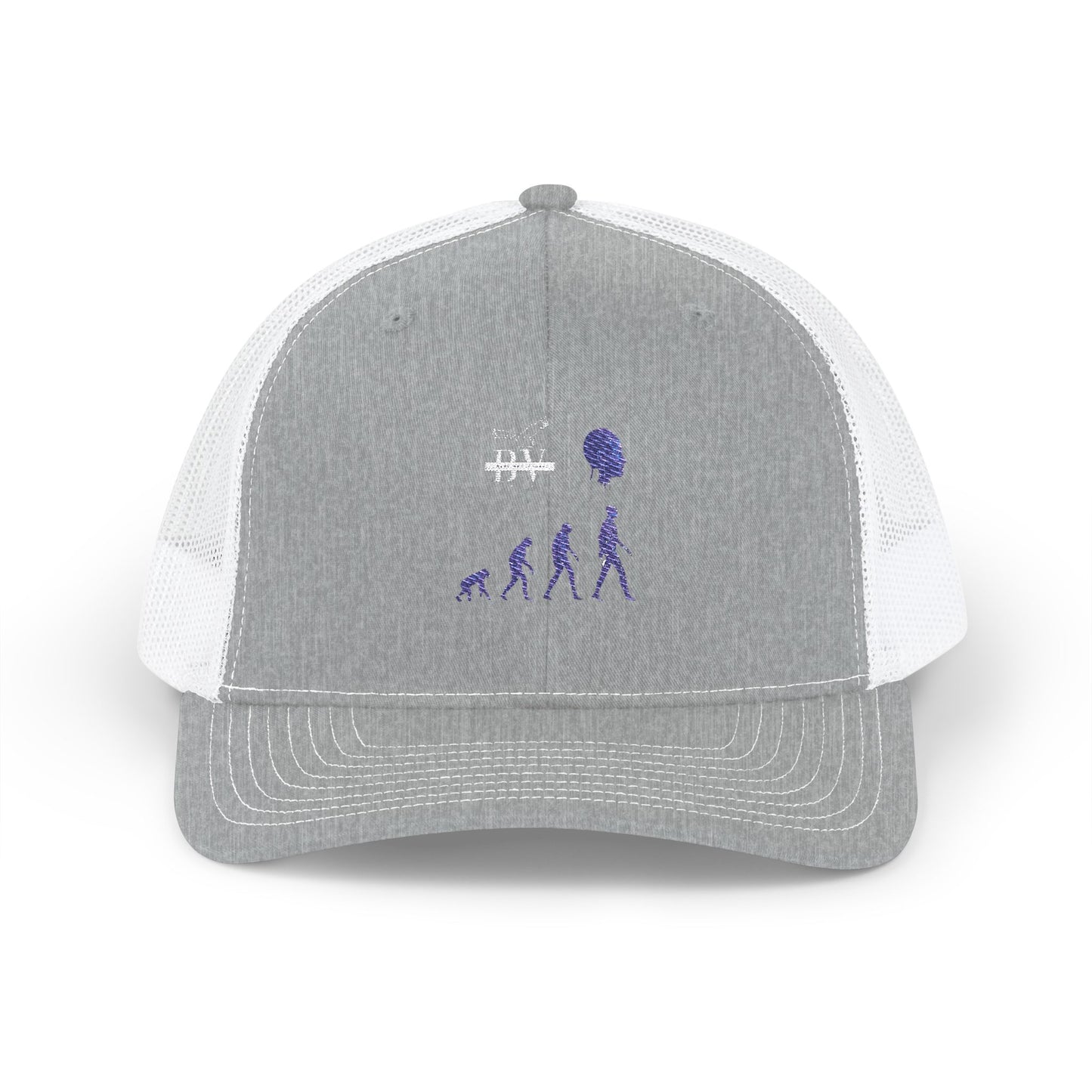 Evolutionary Snapback Trucker Cap, Dad Hat, Gift for Outdoors, Unique Cap, Casual Style, Trendy Headwear, Adjustable Cap