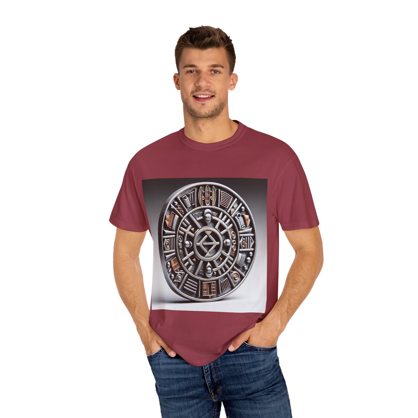 Artistic Unisex T-Shirt with Cultural Designs, Perfect for Festivals, Casual Wear, and Gifts, Unique Graphic Tee, Comfortable Everyday Top