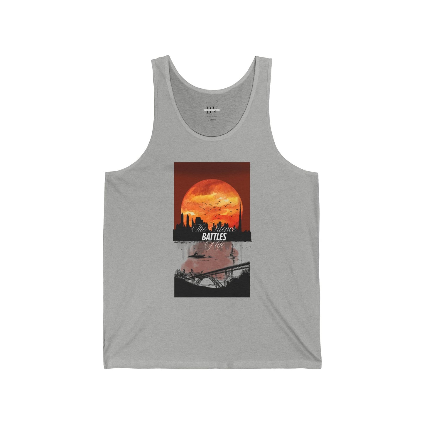 Chill Vibes Unisex Tank - Trendy Graphic Tee for Summer, Beachwear, Party, Casual Style, Motivational Apparel