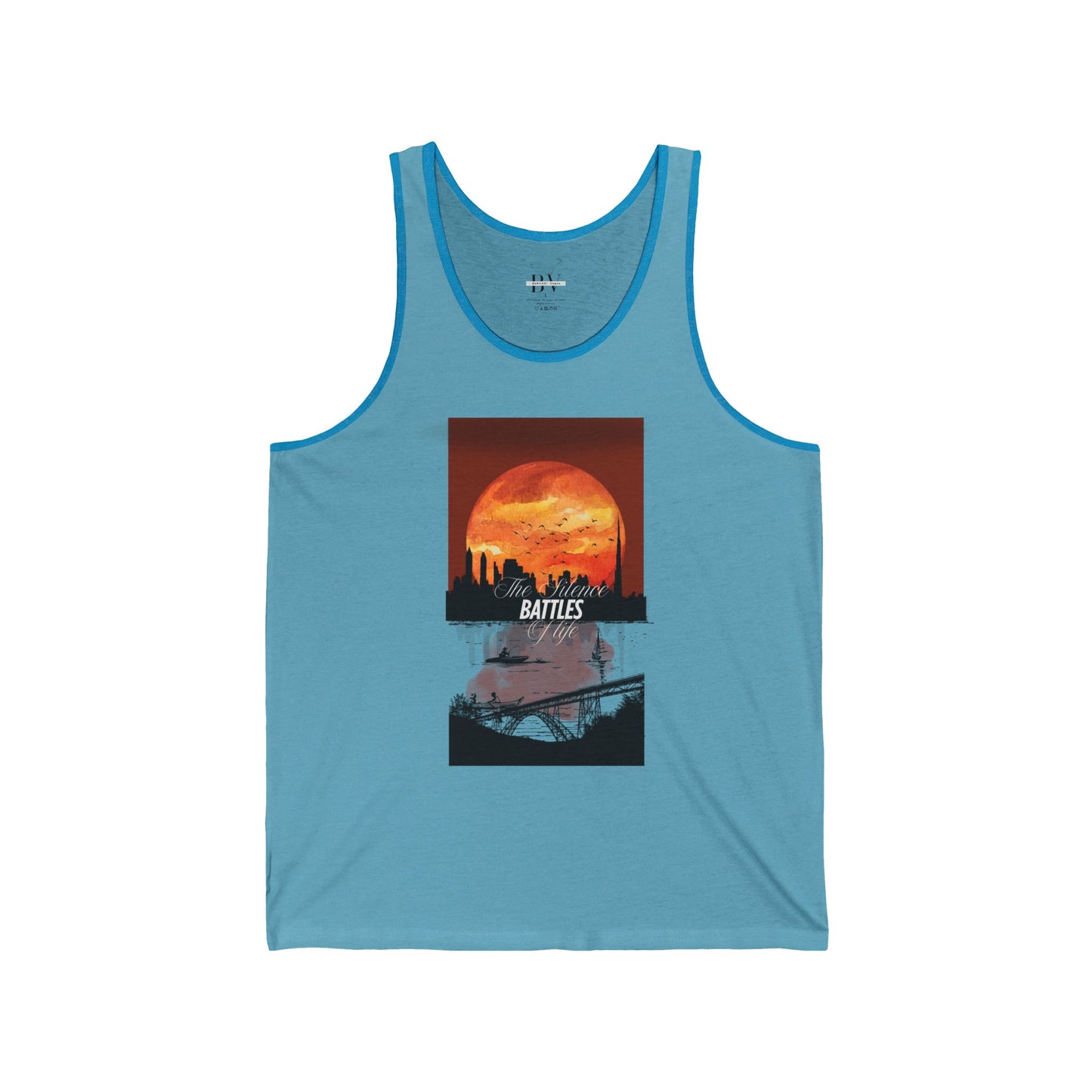 Chill Vibes Unisex Tank - Trendy Graphic Tee for Summer, Beachwear, Party, Casual Style, Motivational Apparel