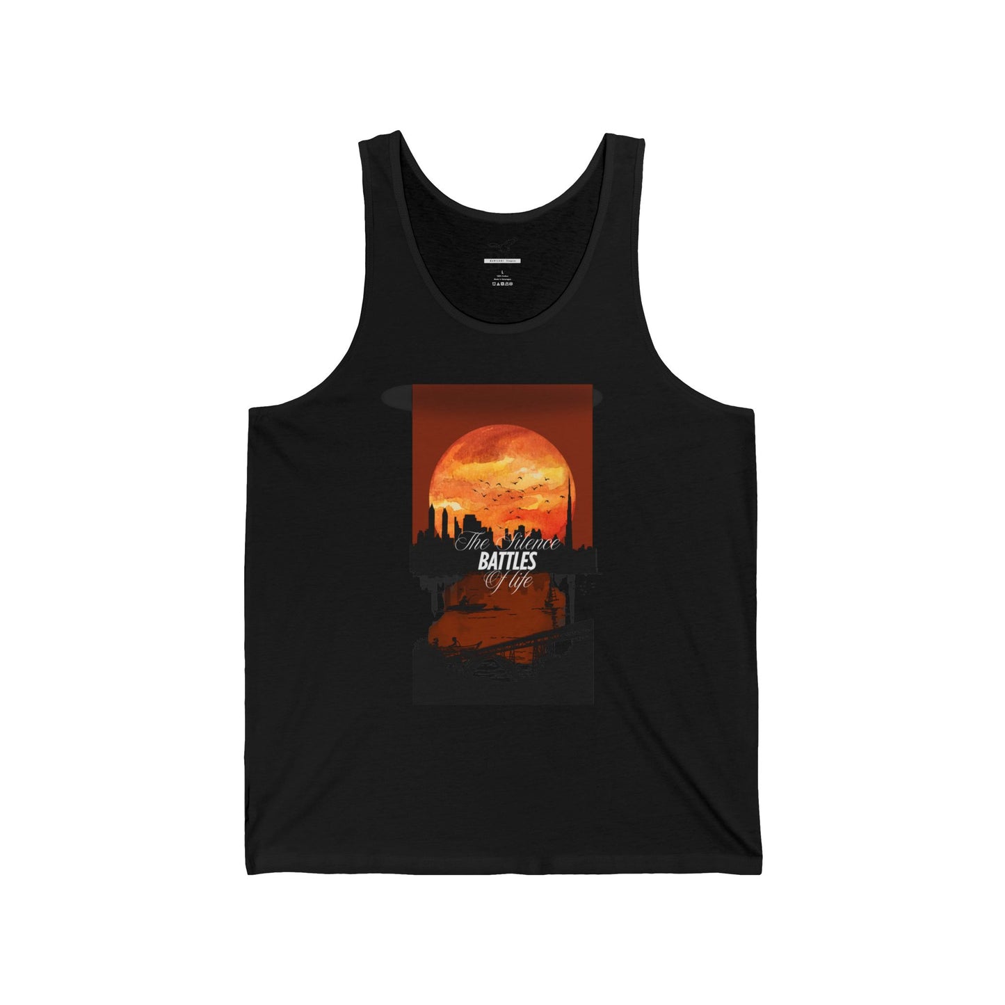 Chill Vibes Unisex Tank - Trendy Graphic Tee for Summer, Beachwear, Party, Casual Style, Motivational Apparel