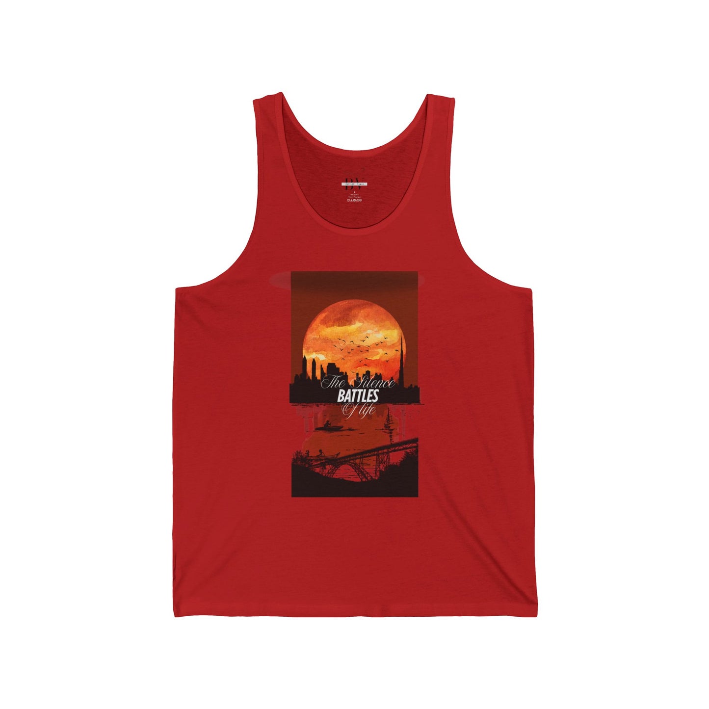 Chill Vibes Unisex Tank - Trendy Graphic Tee for Summer, Beachwear, Party, Casual Style, Motivational Apparel