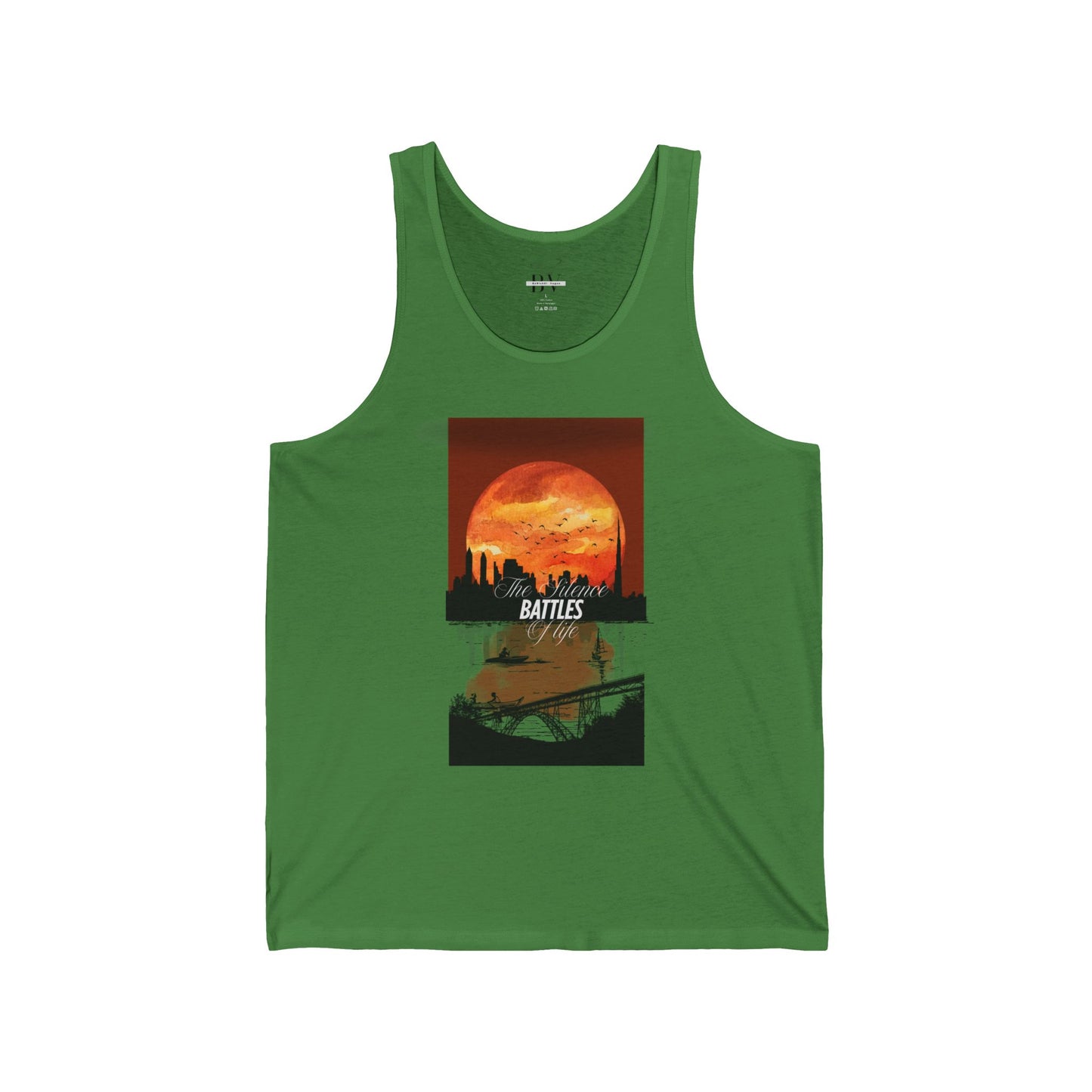 Chill Vibes Unisex Tank - Trendy Graphic Tee for Summer, Beachwear, Party, Casual Style, Motivational Apparel
