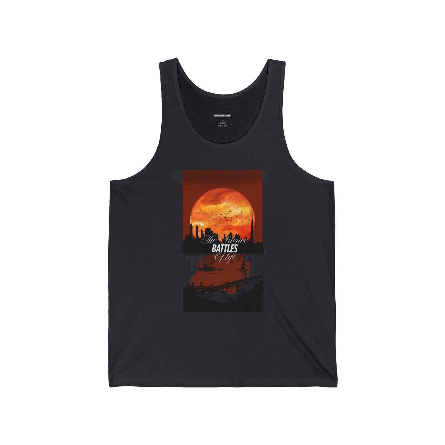 Chill Vibes Unisex Tank - Trendy Graphic Tee for Summer, Beachwear, Party, Casual Style, Motivational Apparel