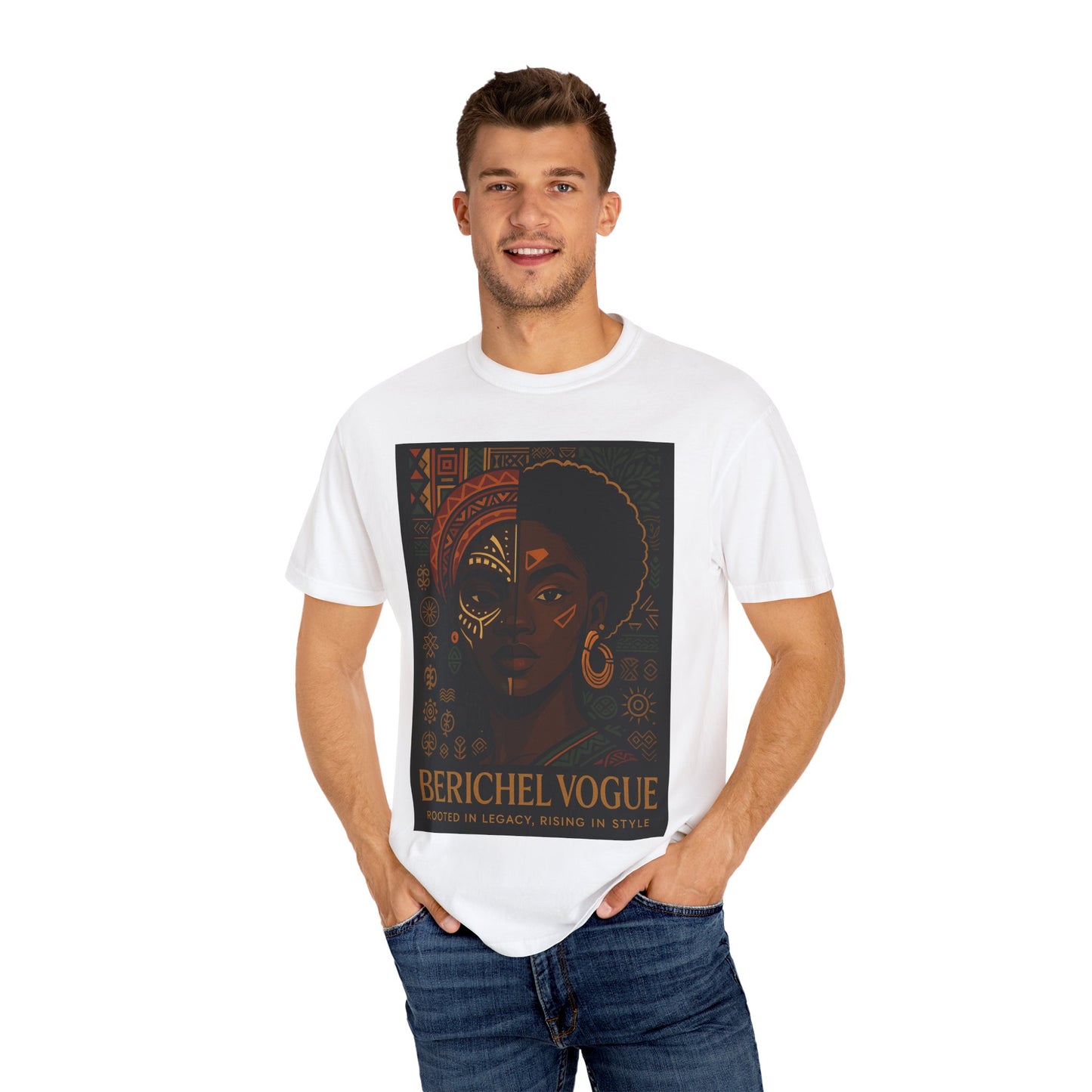 Cultural Statement T-Shirt, Fashion Tee, Vintage Style Shirt, Gift for Her, Casual Wear, Eco-Friendly Top