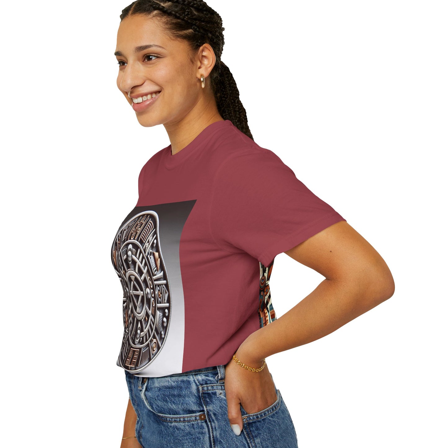 Artistic Unisex T-Shirt with Cultural Designs, Perfect for Festivals, Casual Wear, and Gifts, Unique Graphic Tee, Comfortable Everyday Top