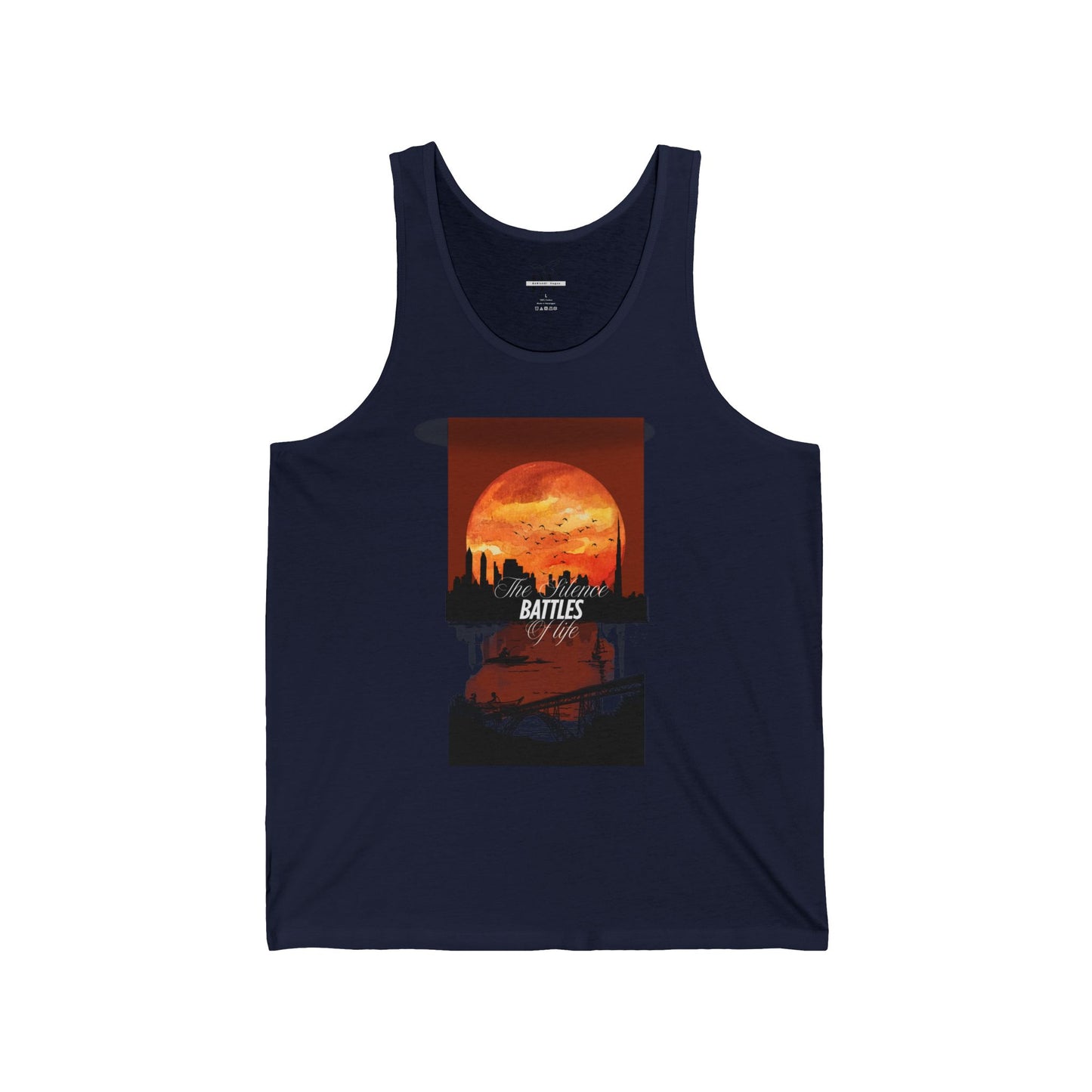 Chill Vibes Unisex Tank - Trendy Graphic Tee for Summer, Beachwear, Party, Casual Style, Motivational Apparel