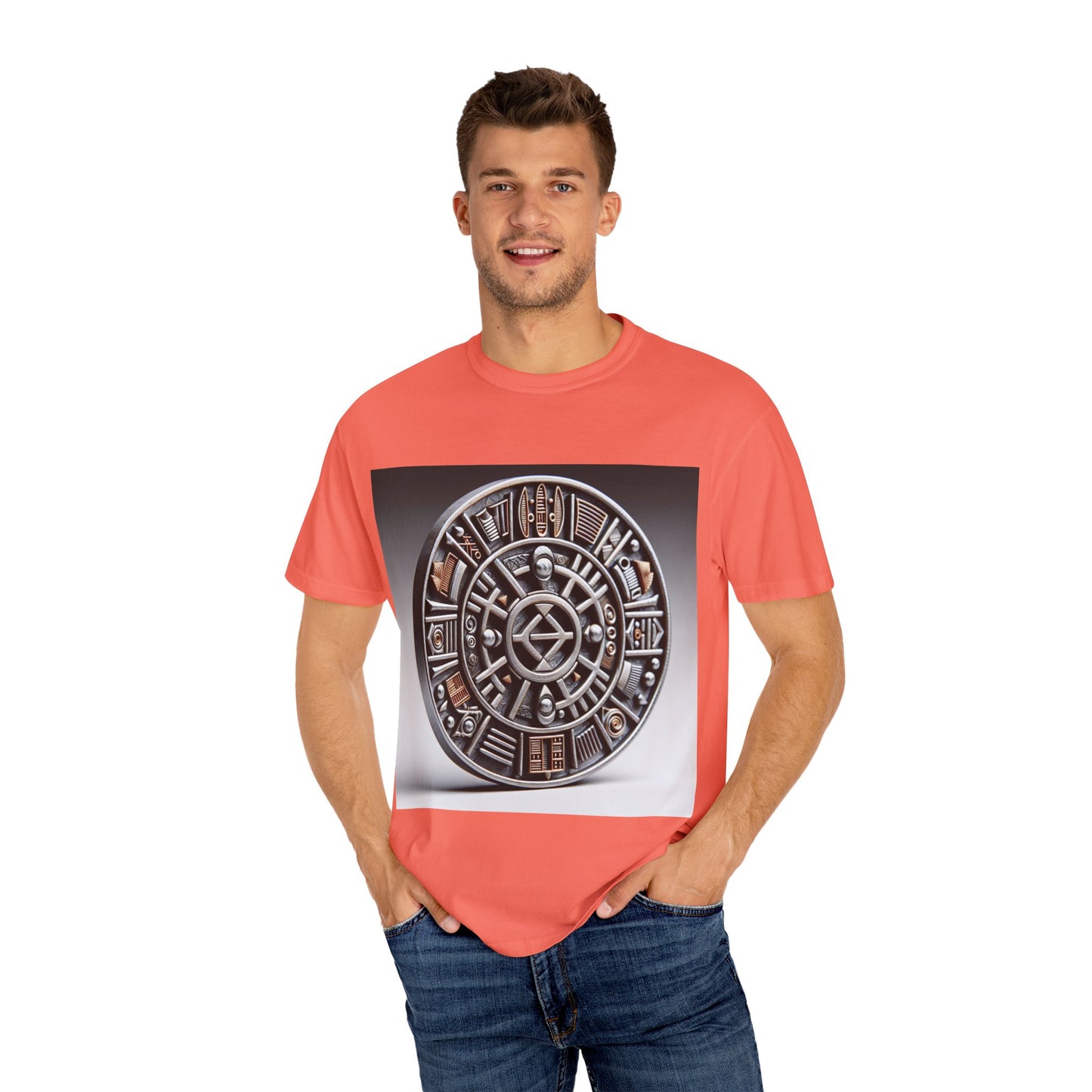 Artistic Unisex T-Shirt with Cultural Designs, Perfect for Festivals, Casual Wear, and Gifts, Unique Graphic Tee, Comfortable Everyday Top