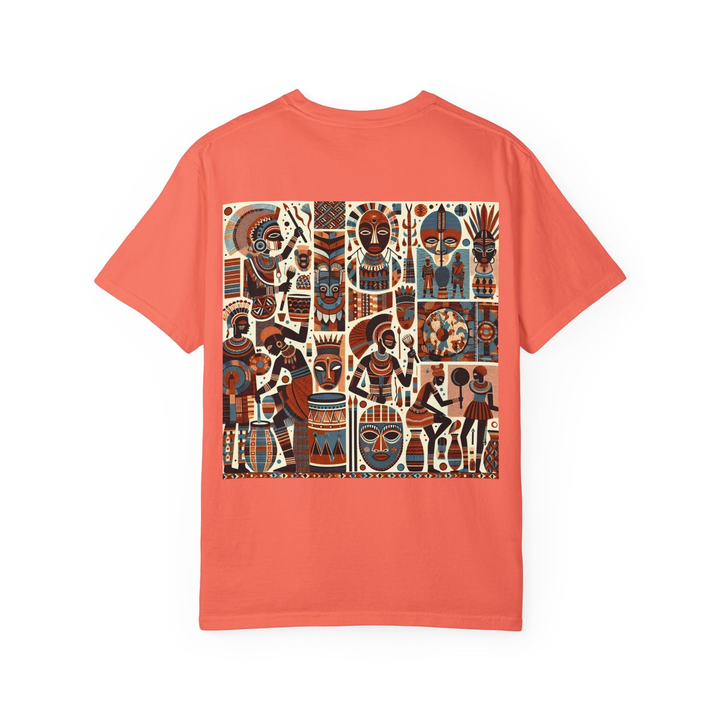 Artistic Unisex T-Shirt with Cultural Designs, Perfect for Festivals, Casual Wear, and Gifts, Unique Graphic Tee, Comfortable Everyday Top