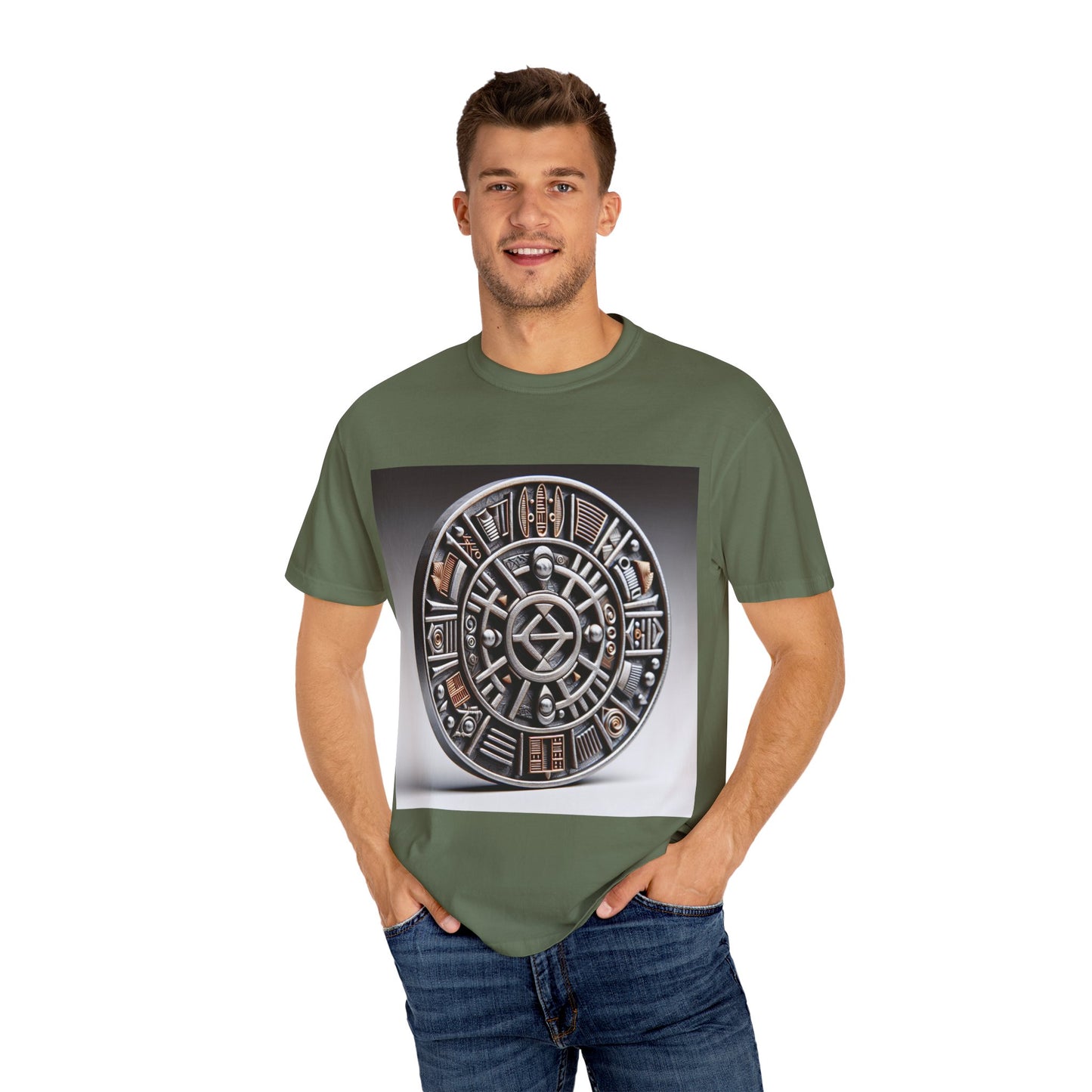 Artistic Unisex T-Shirt with Cultural Designs, Perfect for Festivals, Casual Wear, and Gifts, Unique Graphic Tee, Comfortable Everyday Top