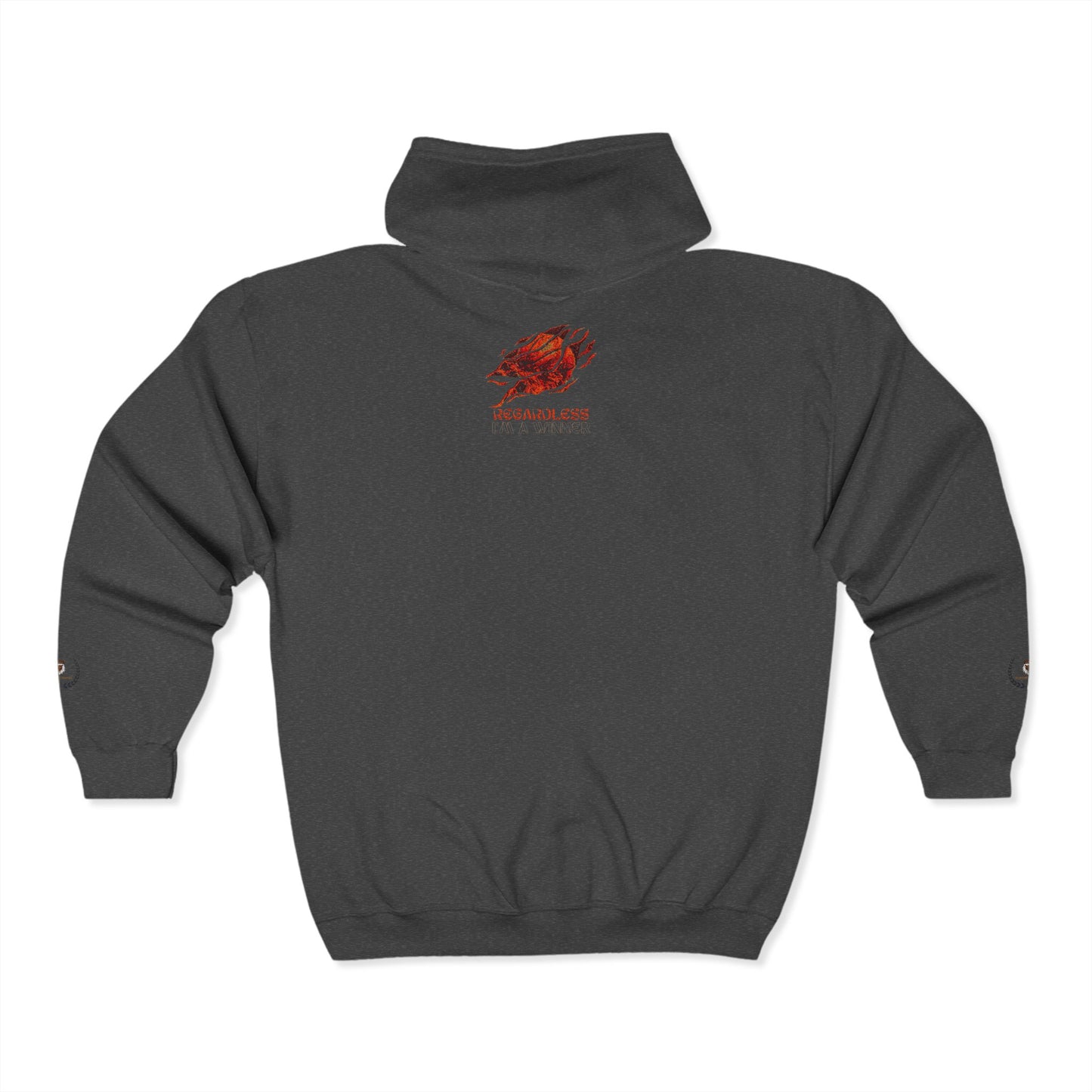 Unisex Full Zip Hooded Sweatshirt with Bold Design - Casual, Cozy, and Stylish for Everyday Wear, Perfect for Gifts, Festivals