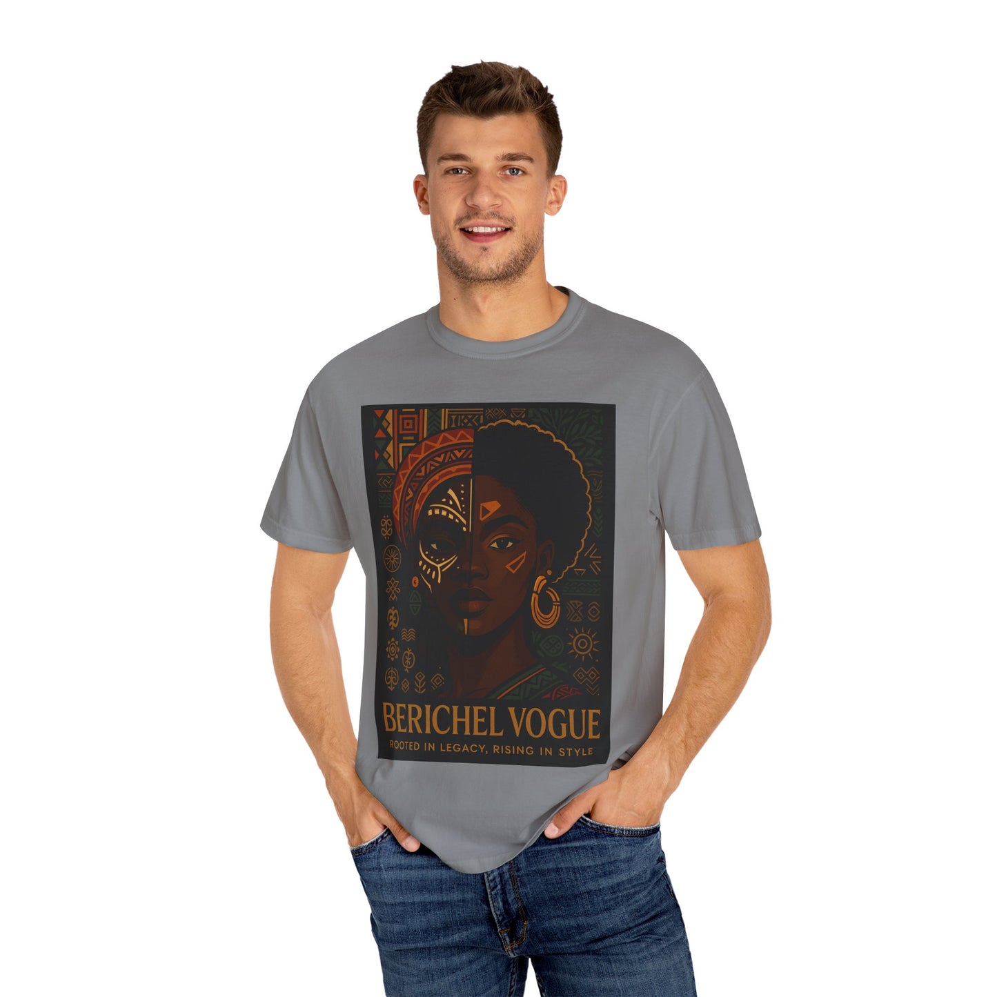 Cultural Statement T-Shirt, Fashion Tee, Vintage Style Shirt, Gift for Her, Casual Wear, Eco-Friendly Top