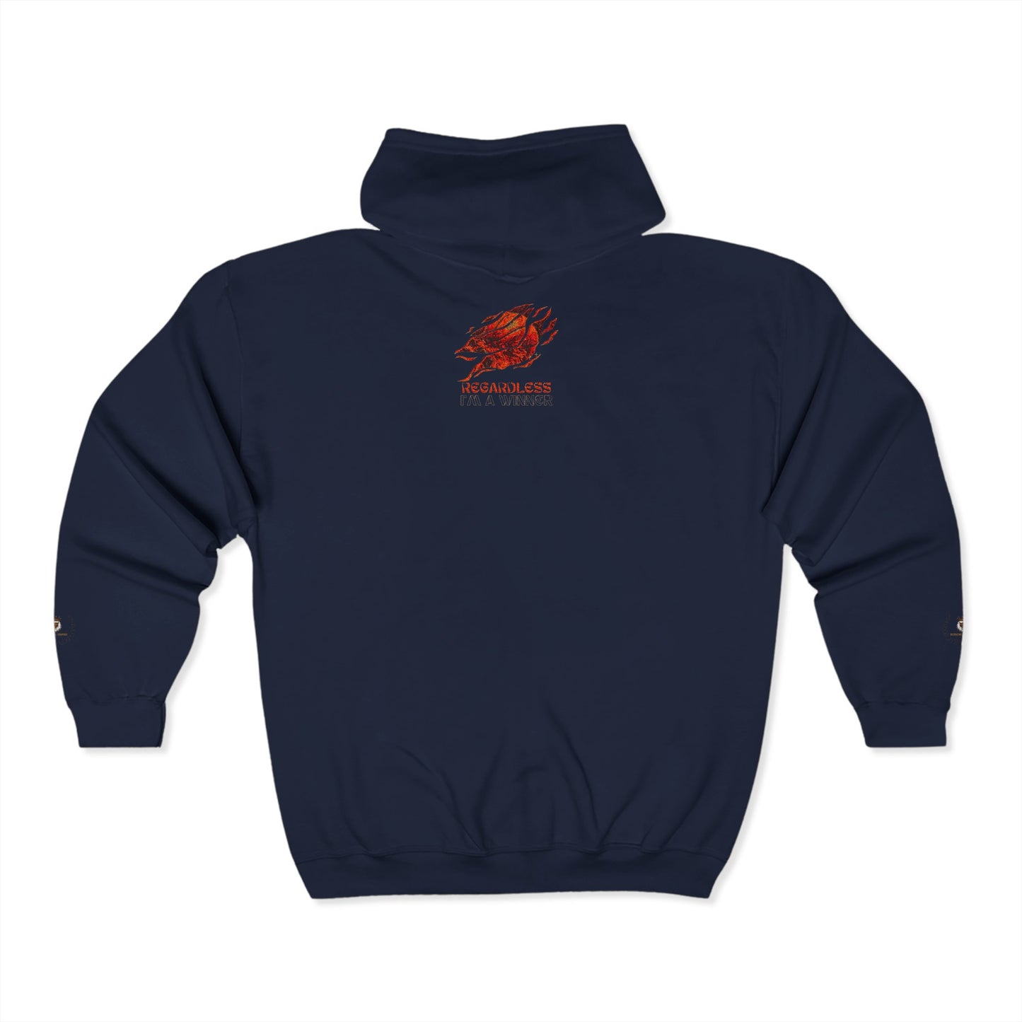 Unisex Full Zip Hooded Sweatshirt with Bold Design - Casual, Cozy, and Stylish for Everyday Wear, Perfect for Gifts, Festivals