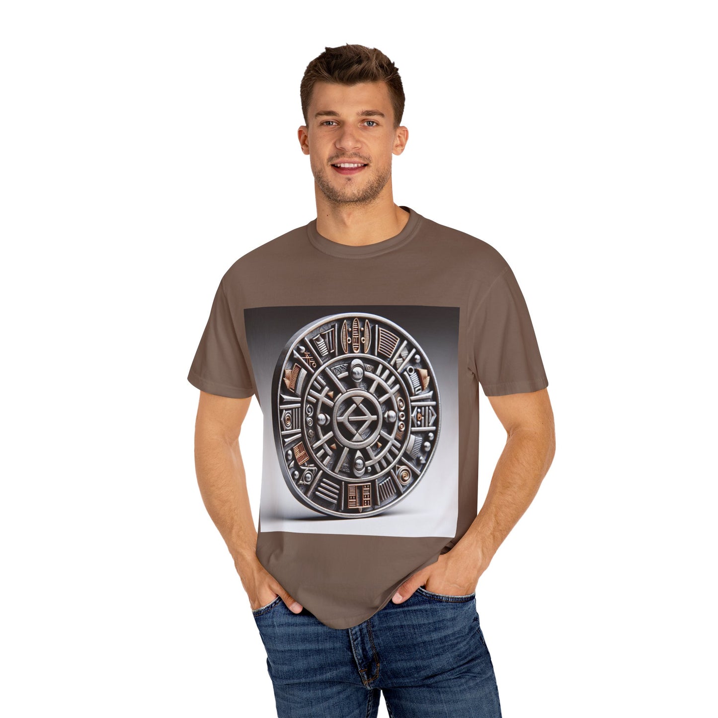 Artistic Unisex T-Shirt with Cultural Designs, Perfect for Festivals, Casual Wear, and Gifts, Unique Graphic Tee, Comfortable Everyday Top