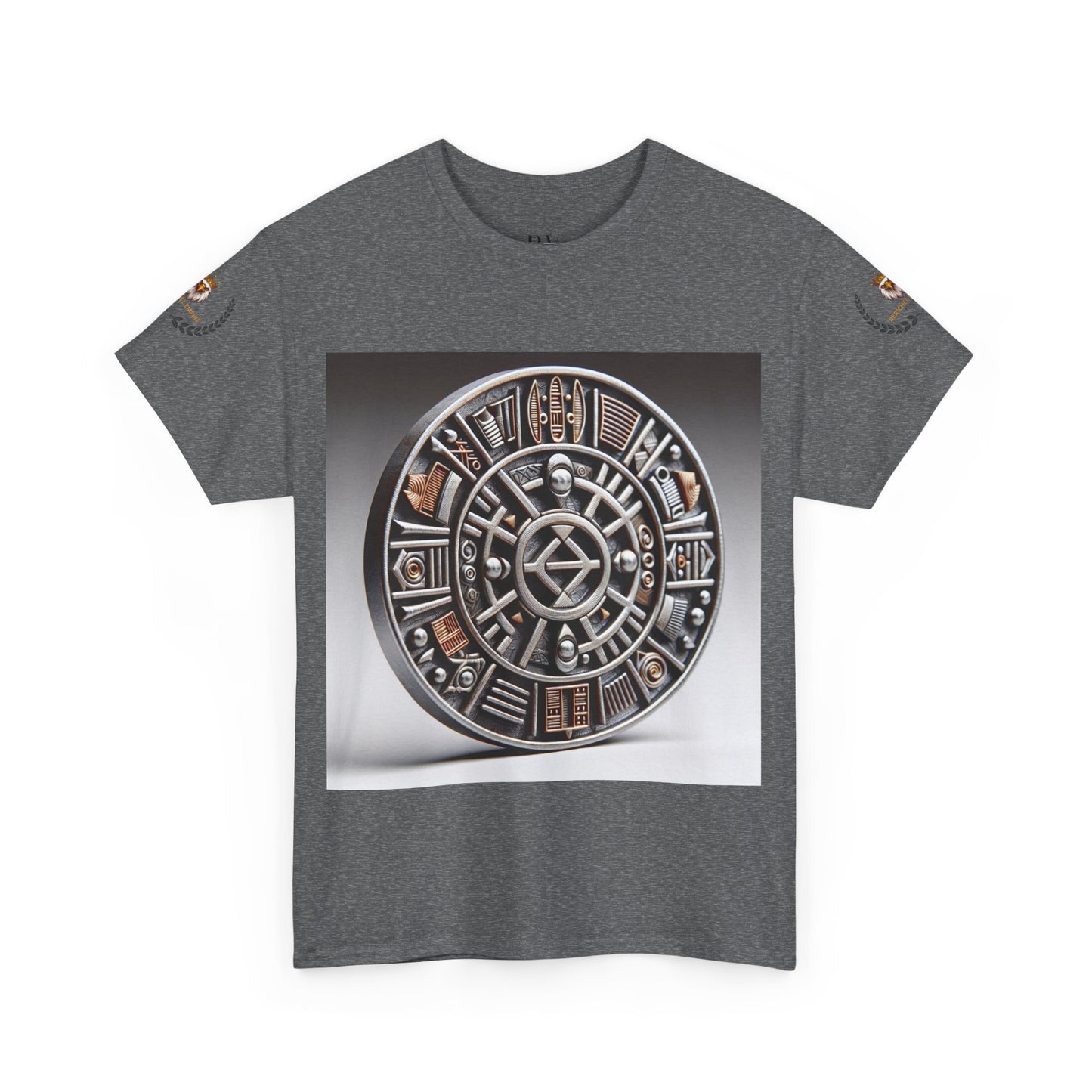 Cultural Art Unisex Tee, Vibrant Graphic T-Shirt for Art Lovers, Unique Cotton Top for Gift, Casual Wear, Festival Apparel
