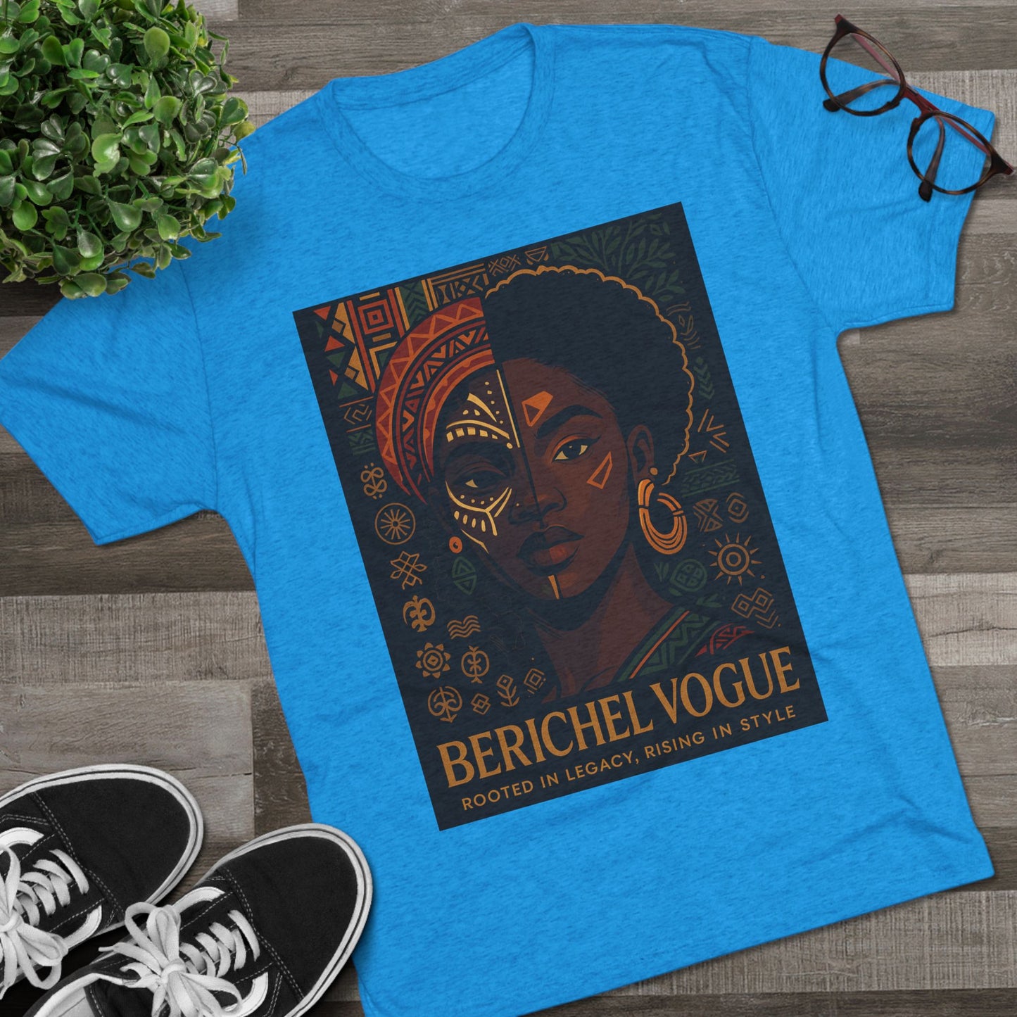 Rooted in Legacy Unisex Tee, Bohemian T-Shirt, Cultural Apparel, Gift for Heritage Lovers, Statement Fashion