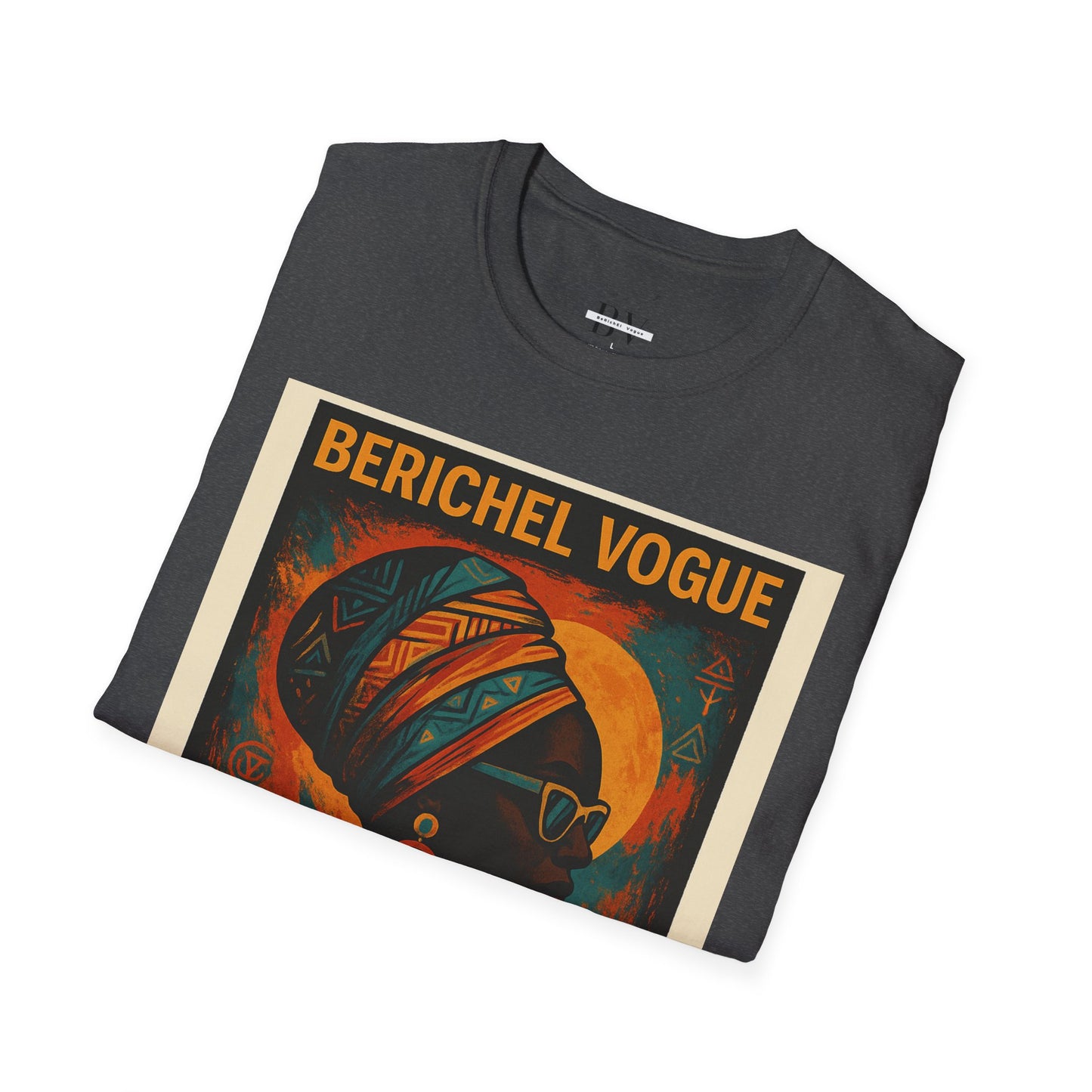 Soulful Rhythm T-Shirt - Rooted in Rhythm Art, Unisex Tee, Festival Wear, Casual Statement Top, Vintage Style Shirt