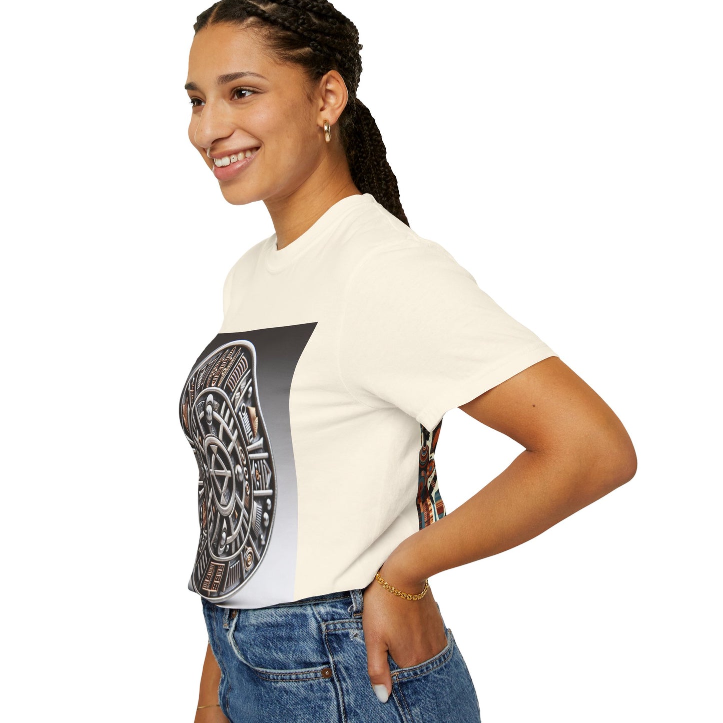 Artistic Unisex T-Shirt with Cultural Designs, Perfect for Festivals, Casual Wear, and Gifts, Unique Graphic Tee, Comfortable Everyday Top