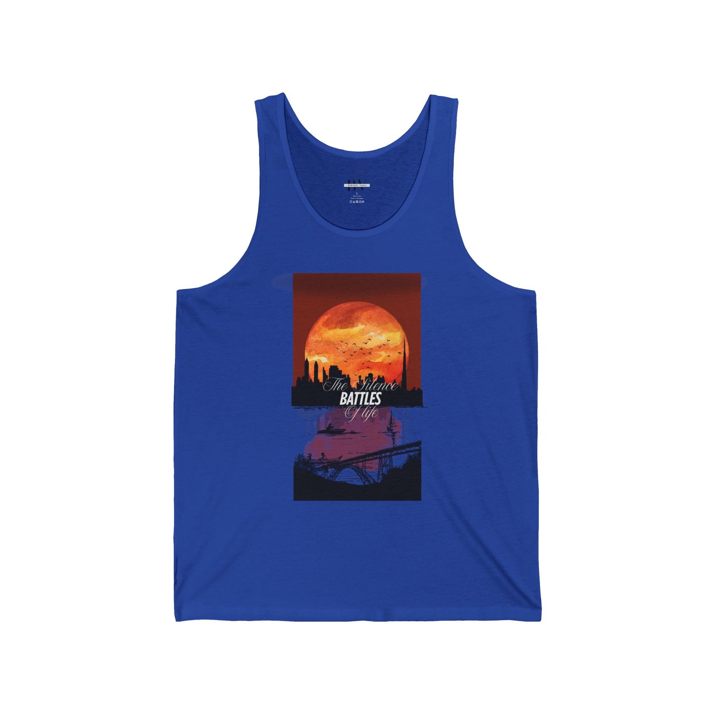 Chill Vibes Unisex Tank - Trendy Graphic Tee for Summer, Beachwear, Party, Casual Style, Motivational Apparel