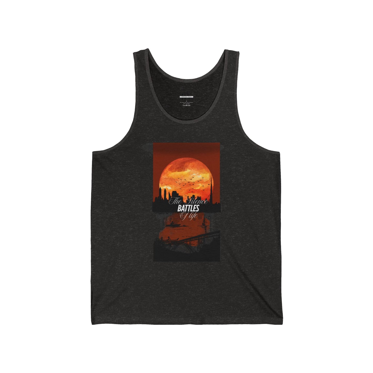 Chill Vibes Unisex Tank - Trendy Graphic Tee for Summer, Beachwear, Party, Casual Style, Motivational Apparel