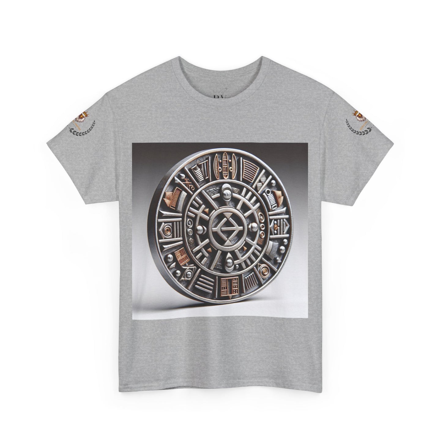 Cultural Art Unisex Tee, Vibrant Graphic T-Shirt for Art Lovers, Unique Cotton Top for Gift, Casual Wear, Festival Apparel