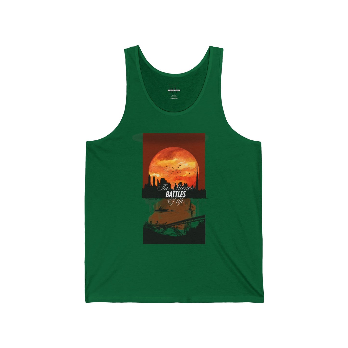 Chill Vibes Unisex Tank - Trendy Graphic Tee for Summer, Beachwear, Party, Casual Style, Motivational Apparel