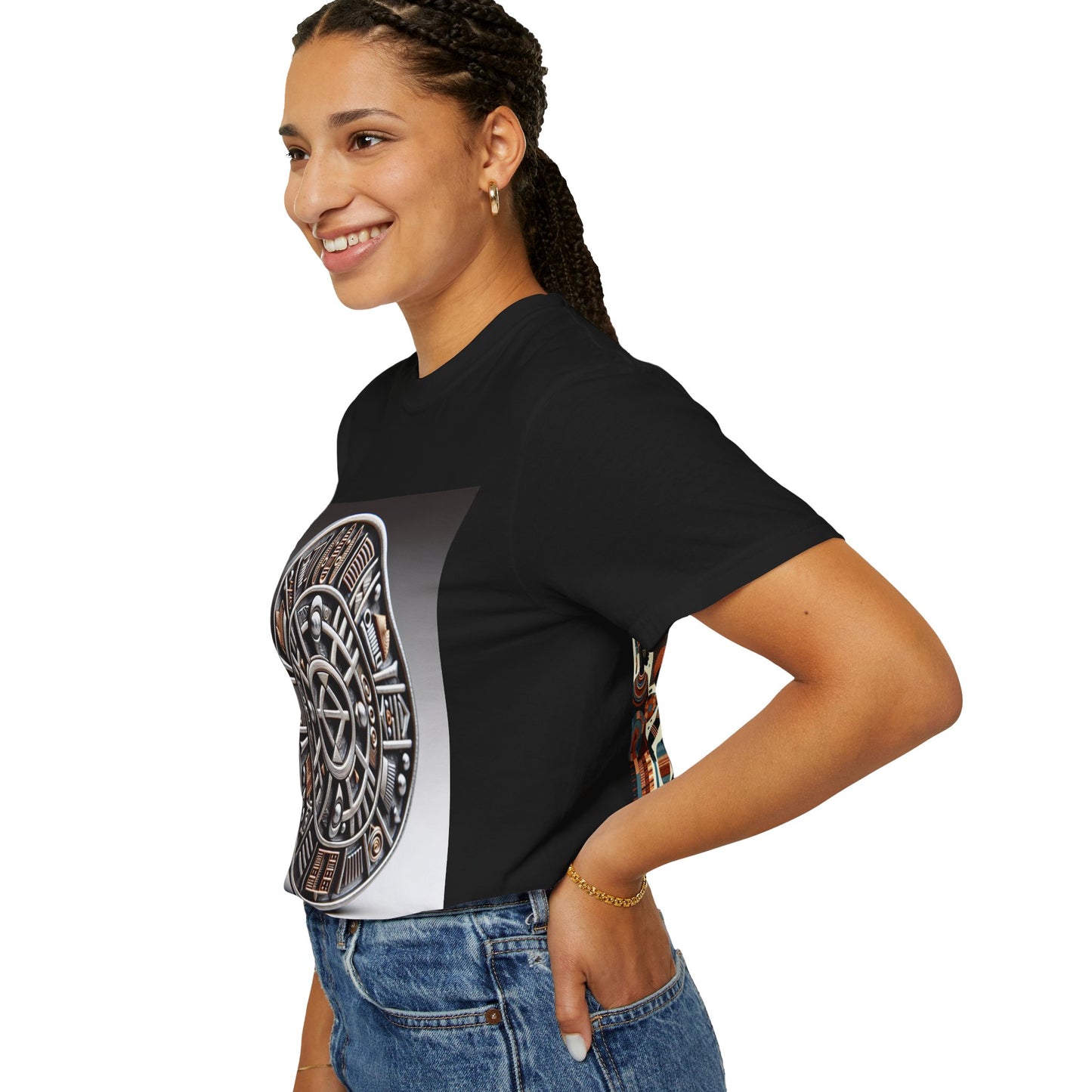 Artistic Unisex T-Shirt with Cultural Designs, Perfect for Festivals, Casual Wear, and Gifts, Unique Graphic Tee, Comfortable Everyday Top