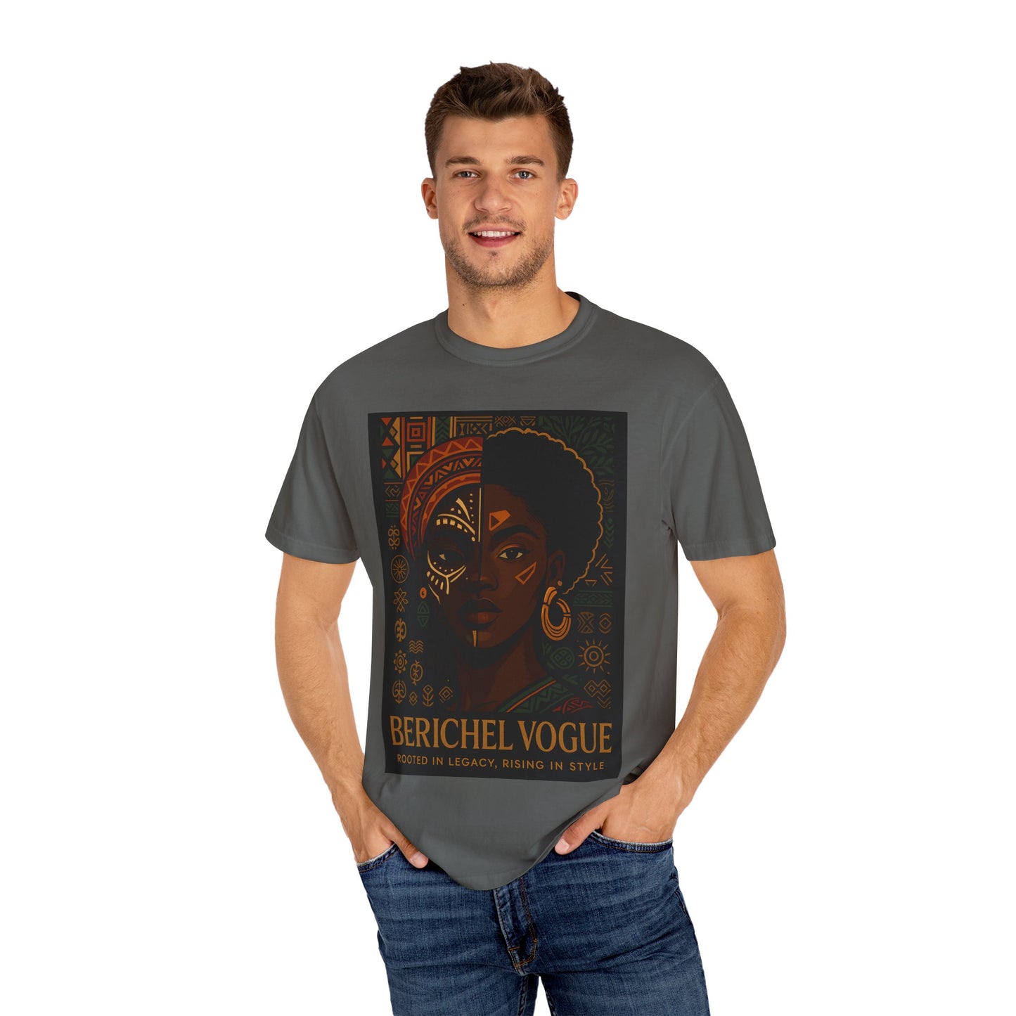 Cultural Statement T-Shirt, Fashion Tee, Vintage Style Shirt, Gift for Her, Casual Wear, Eco-Friendly Top