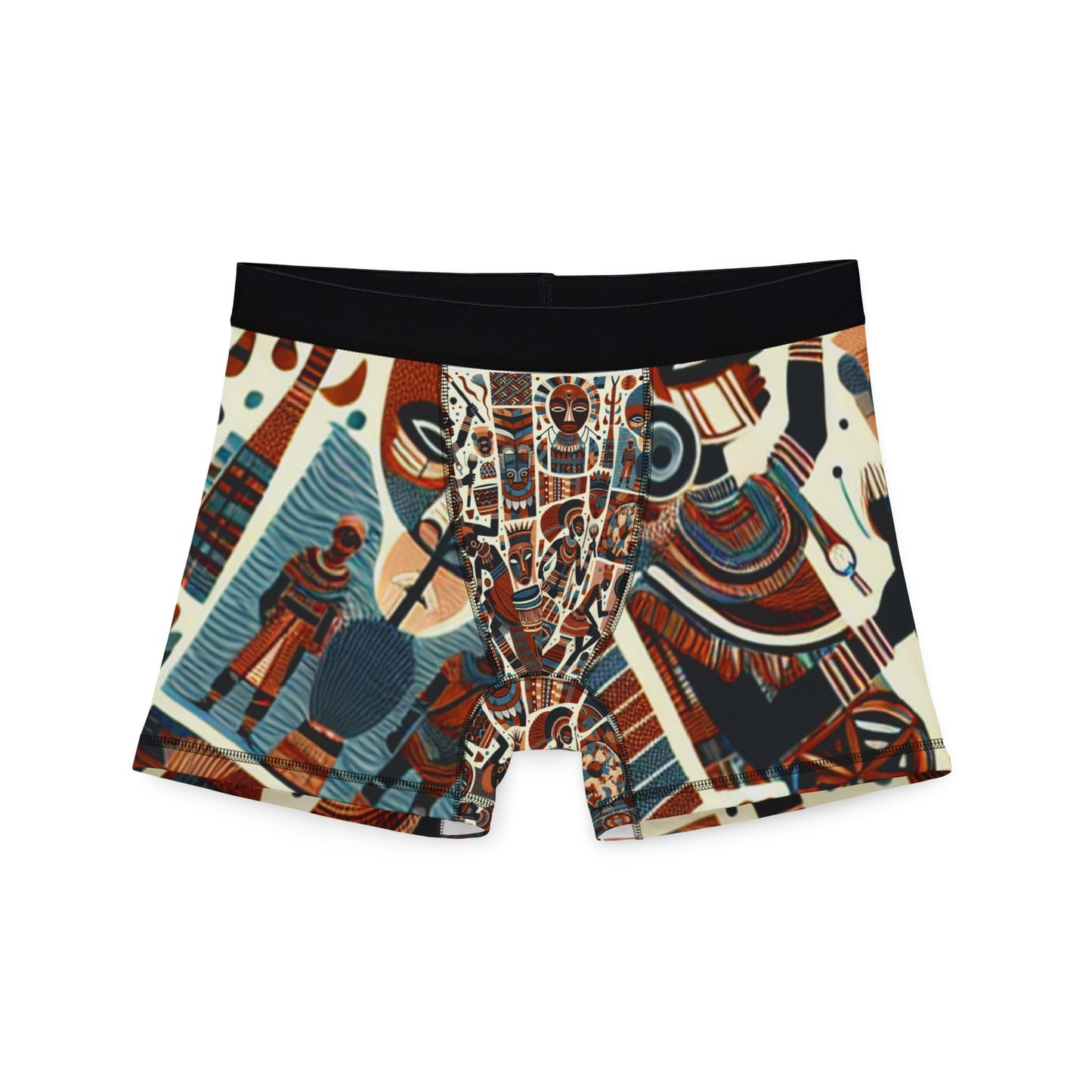 Colorful Men's Boxers, Unique Art Print Boxers, Comfortable Everyday Underwear, Gift for Him, Funny Boxer Shorts, AOP Print Boxers