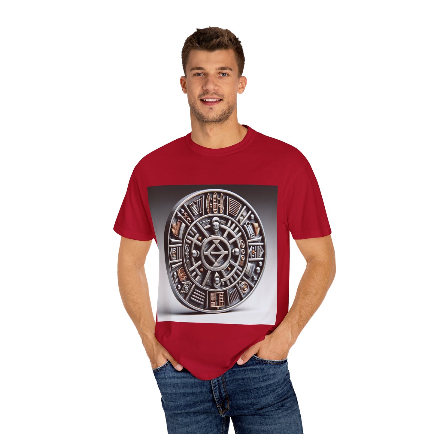 Artistic Unisex T-Shirt with Cultural Designs, Perfect for Festivals, Casual Wear, and Gifts, Unique Graphic Tee, Comfortable Everyday Top