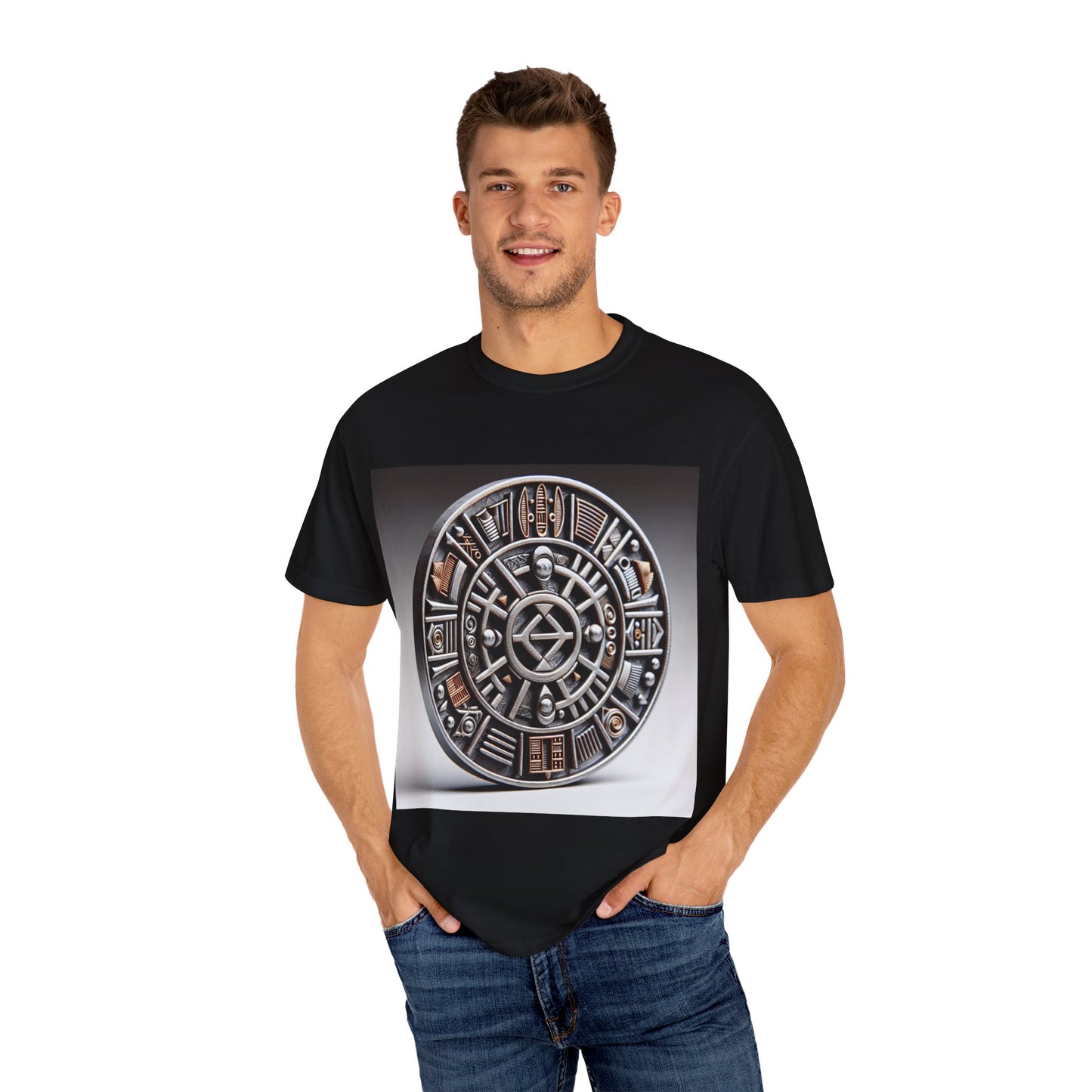 Artistic Unisex T-Shirt with Cultural Designs, Perfect for Festivals, Casual Wear, and Gifts, Unique Graphic Tee, Comfortable Everyday Top