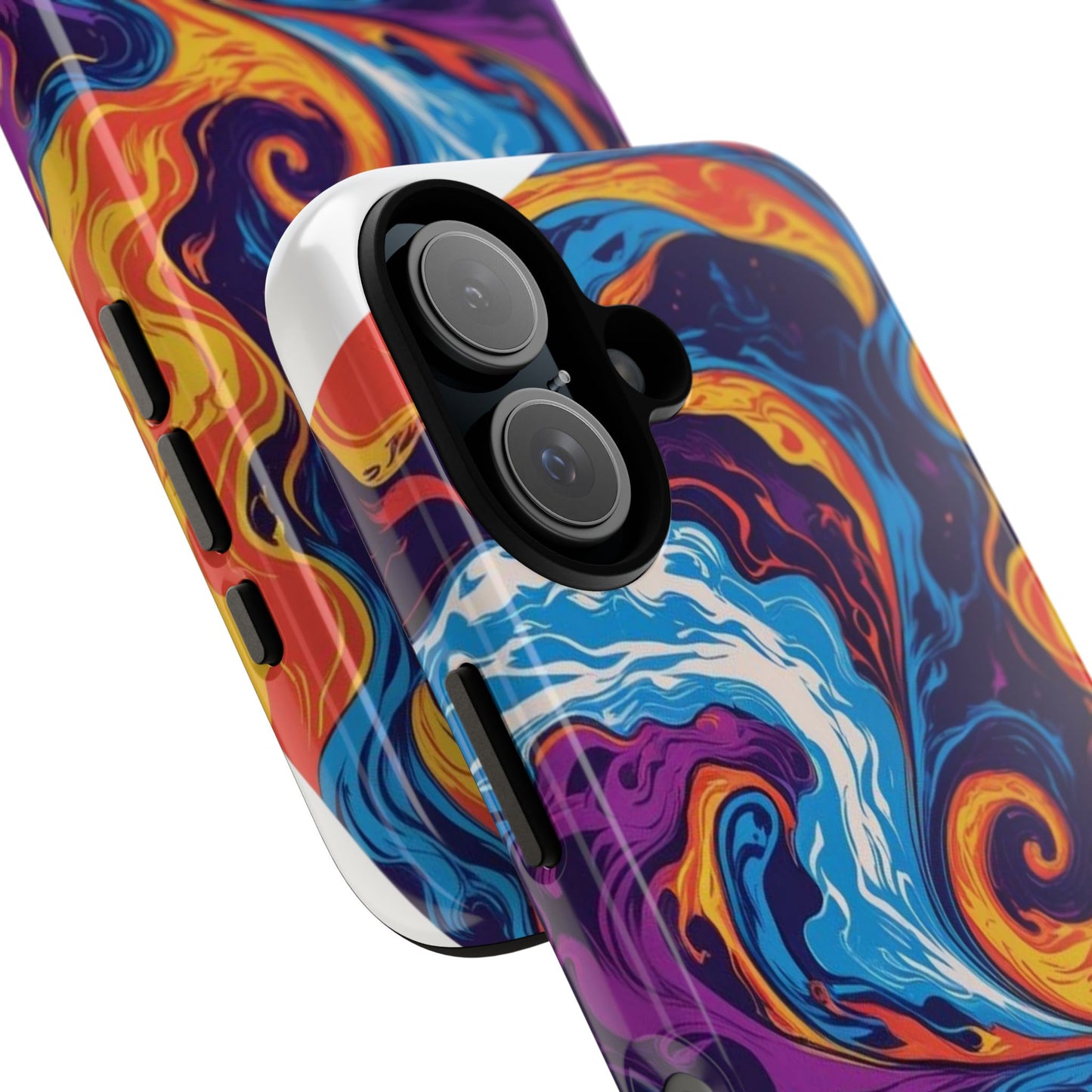 Colorful Phone Case, Vibrant Protective Cover, Artistic Smartphone Accessory, Unique Gift for Tech Lovers, Trendy Phone Accessories