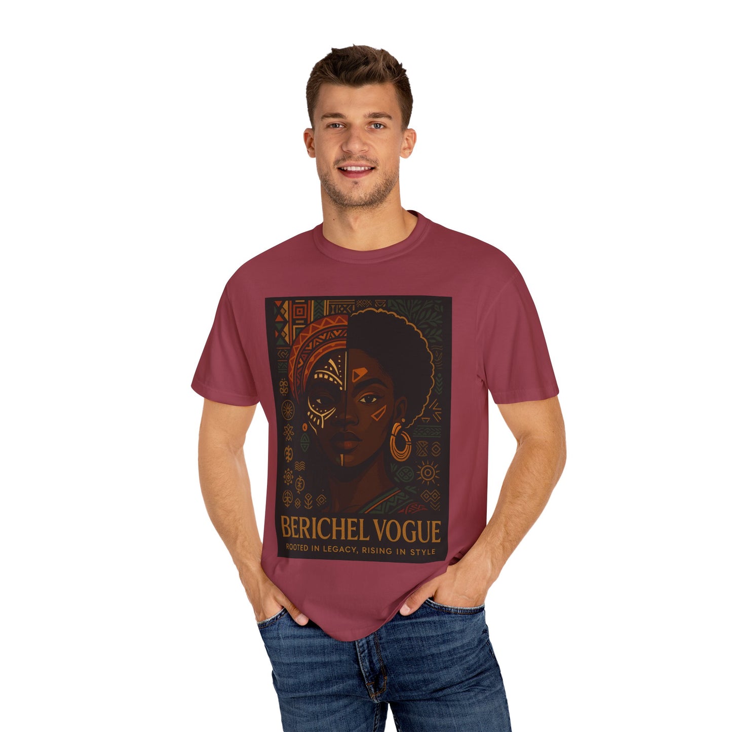 Cultural Statement T-Shirt, Fashion Tee, Vintage Style Shirt, Gift for Her, Casual Wear, Eco-Friendly Top