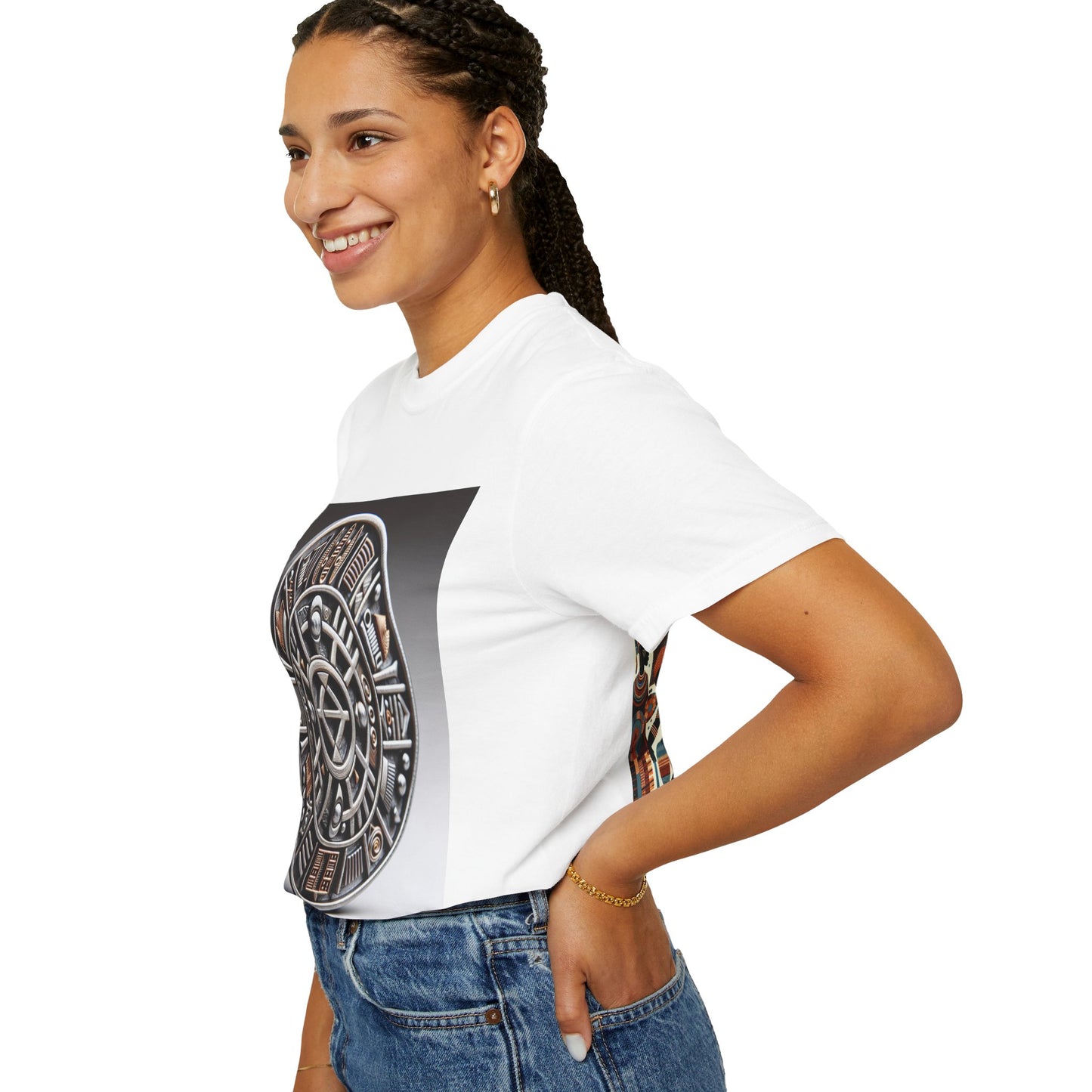 Artistic Unisex T-Shirt with Cultural Designs, Perfect for Festivals, Casual Wear, and Gifts, Unique Graphic Tee, Comfortable Everyday Top