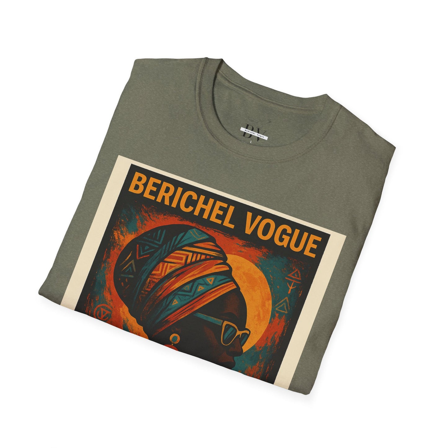 Soulful Rhythm T-Shirt - Rooted in Rhythm Art, Unisex Tee, Festival Wear, Casual Statement Top, Vintage Style Shirt