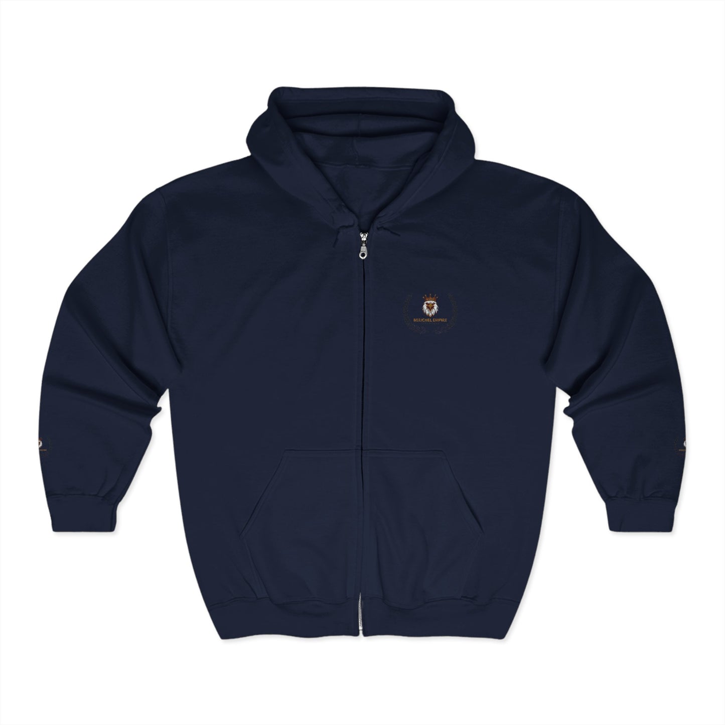 Unisex Full Zip Hooded Sweatshirt with Bold Design - Casual, Cozy, and Stylish for Everyday Wear, Perfect for Gifts, Festivals