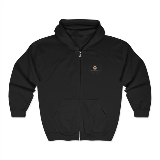 Unisex Full Zip Hooded Sweatshirt with Bold Design - Casual, Cozy, and Stylish for Everyday Wear, Perfect for Gifts, Festivals