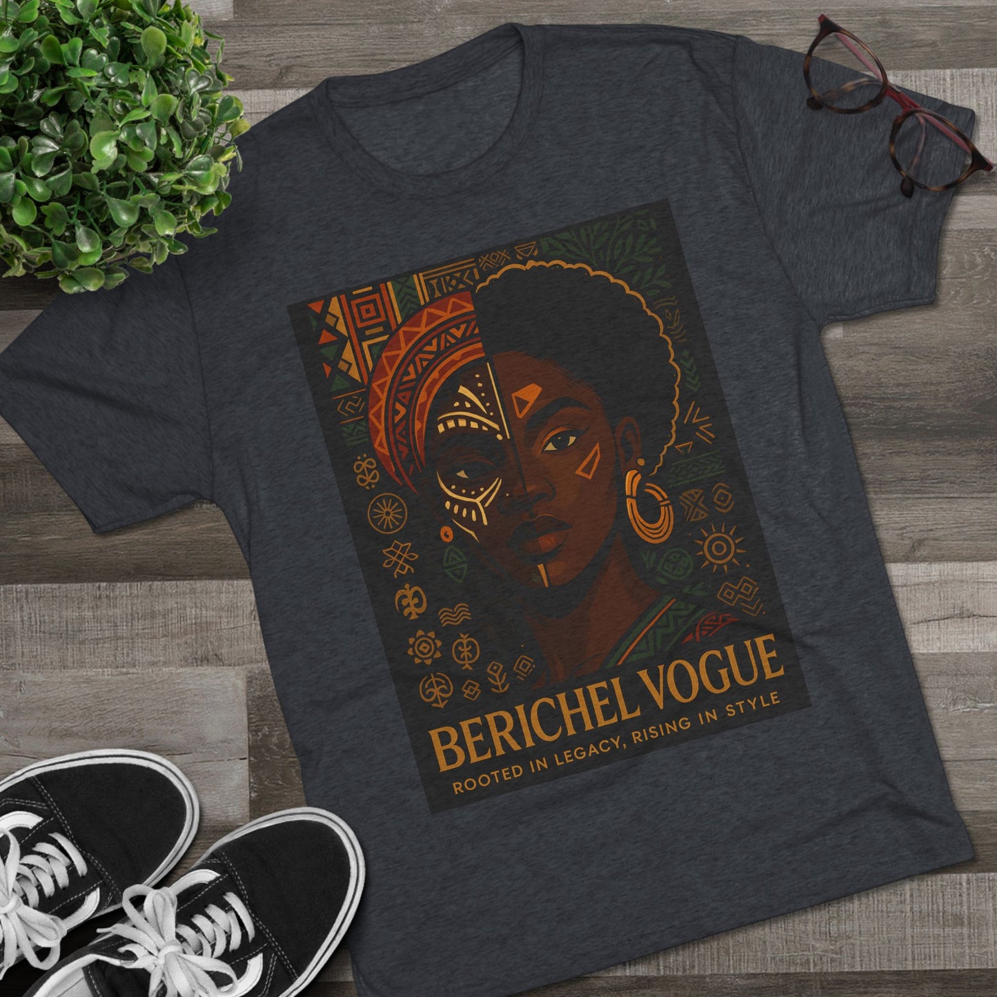 Rooted in Legacy Unisex Tee, Bohemian T-Shirt, Cultural Apparel, Gift for Heritage Lovers, Statement Fashion