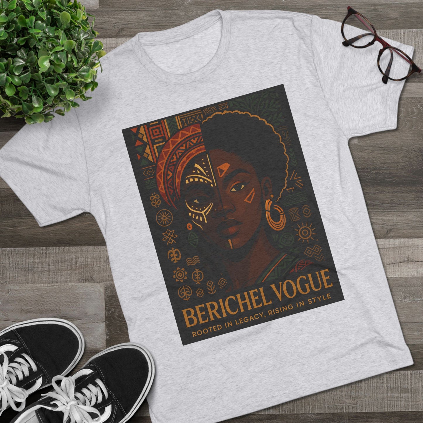 Rooted in Legacy Unisex Tee, Bohemian T-Shirt, Cultural Apparel, Gift for Heritage Lovers, Statement Fashion