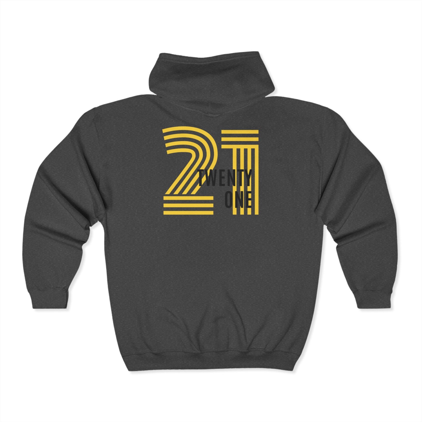 Fearless Zebra Hoodie, Unisex Full Zip Sweatshirt, Inspirational Apparel, Gift for Adventurers, Everyday Comfort Wear
