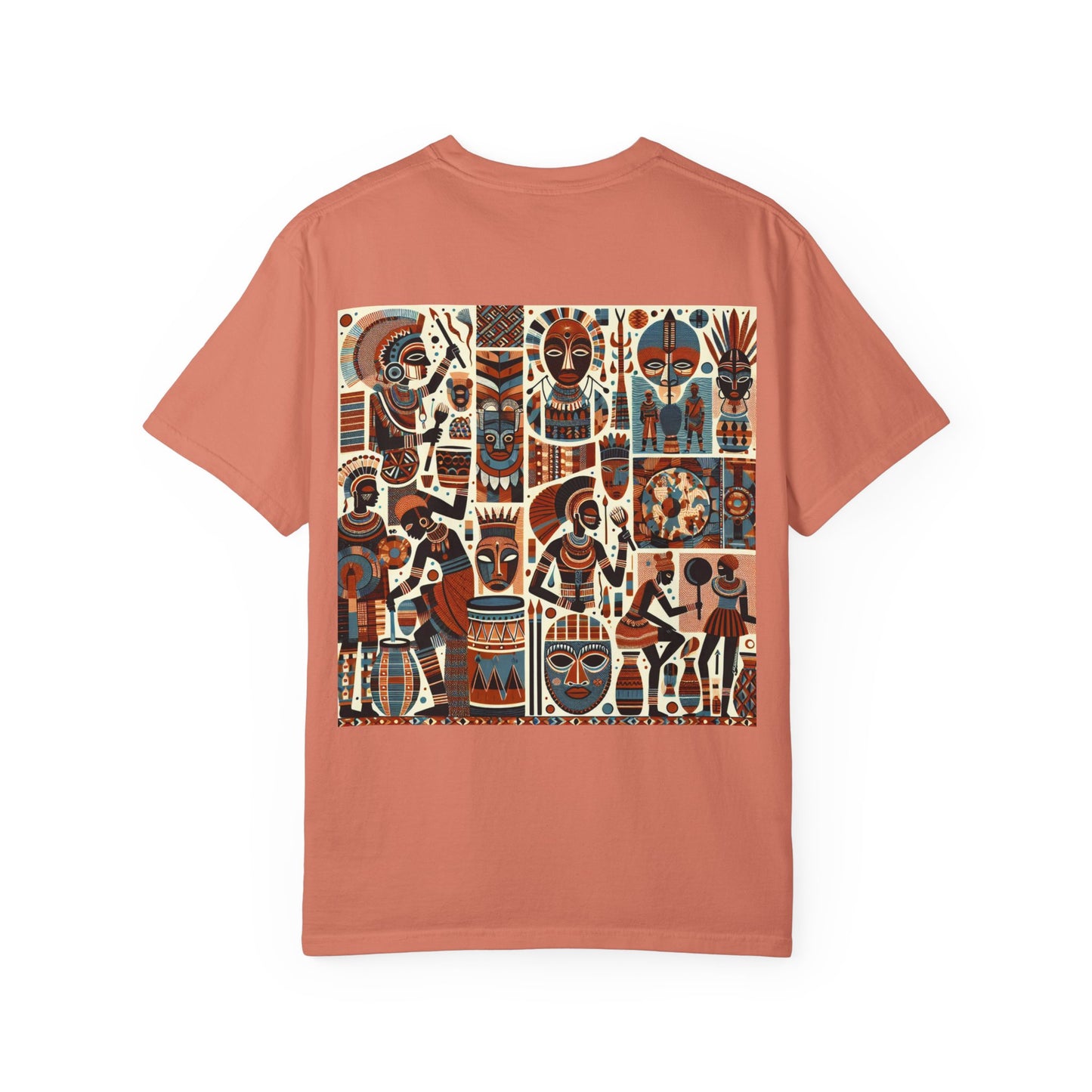 Artistic Unisex T-Shirt with Cultural Designs, Perfect for Festivals, Casual Wear, and Gifts, Unique Graphic Tee, Comfortable Everyday Top