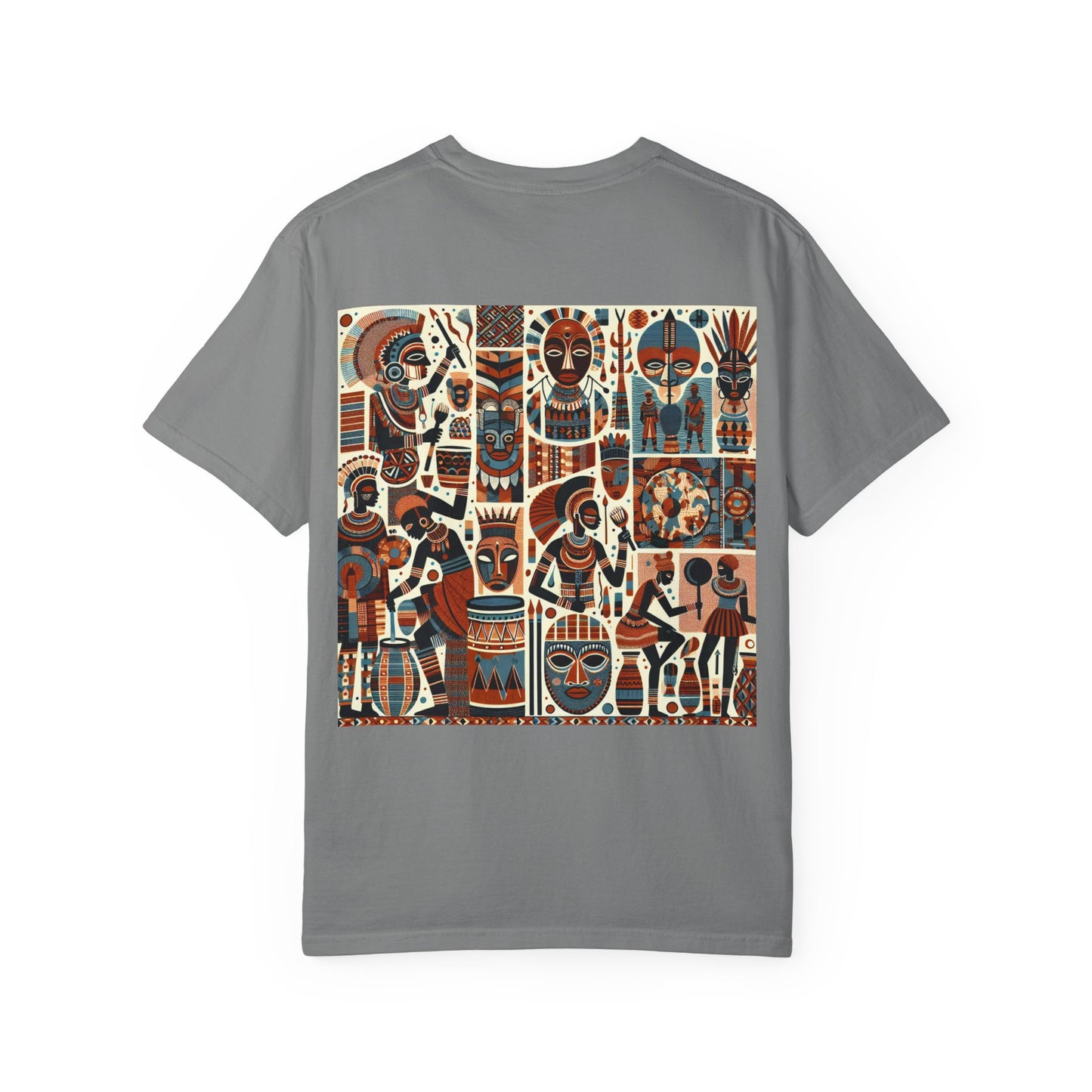 Artistic Unisex T-Shirt with Cultural Designs, Perfect for Festivals, Casual Wear, and Gifts, Unique Graphic Tee, Comfortable Everyday Top