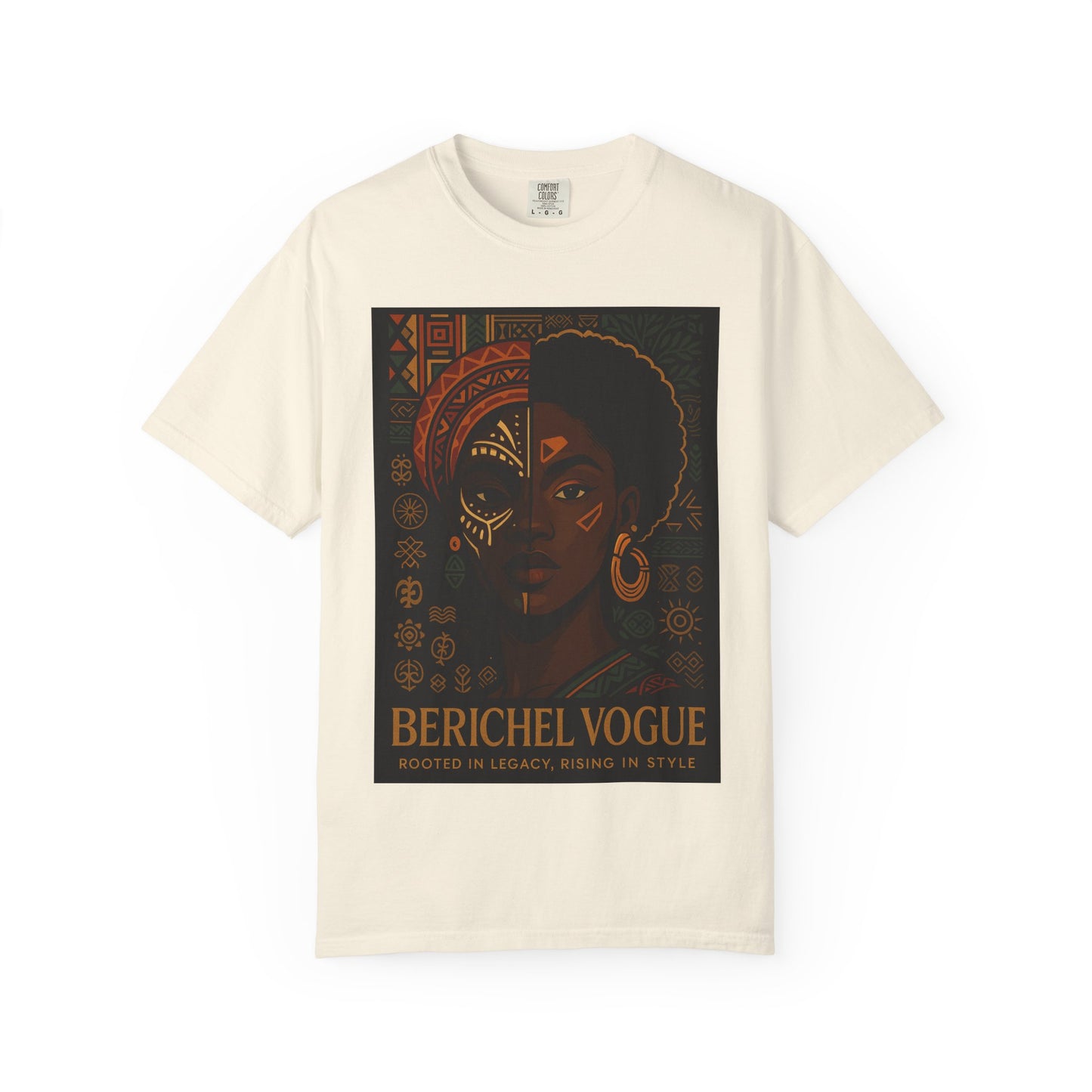 Cultural Statement T-Shirt, Fashion Tee, Vintage Style Shirt, Gift for Her, Casual Wear, Eco-Friendly Top