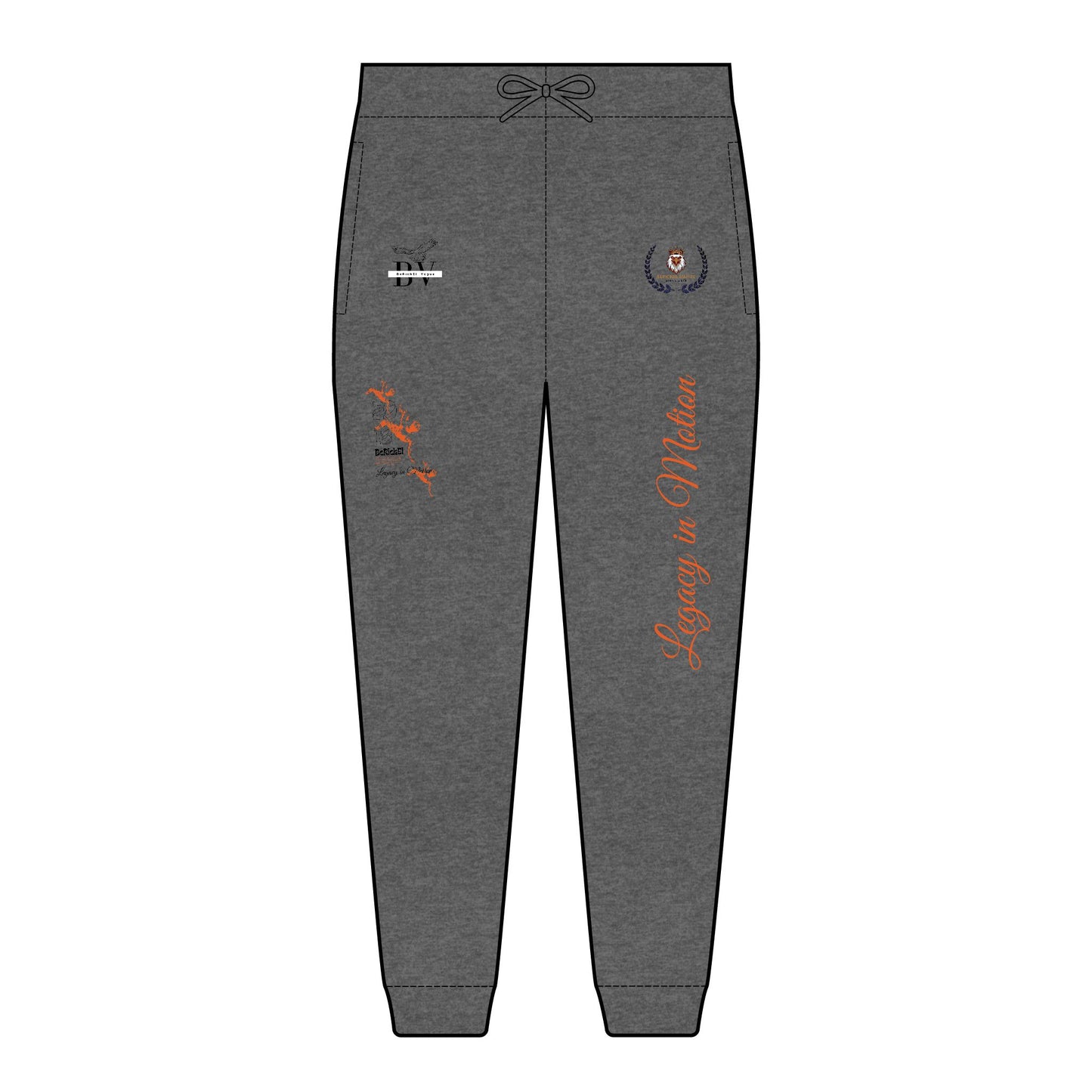 Embroidered Unisex Joggers, Cozy Fleece Lounge Pants, Perfect for Relaxing or Casual Outings, Gift for Friends and Family