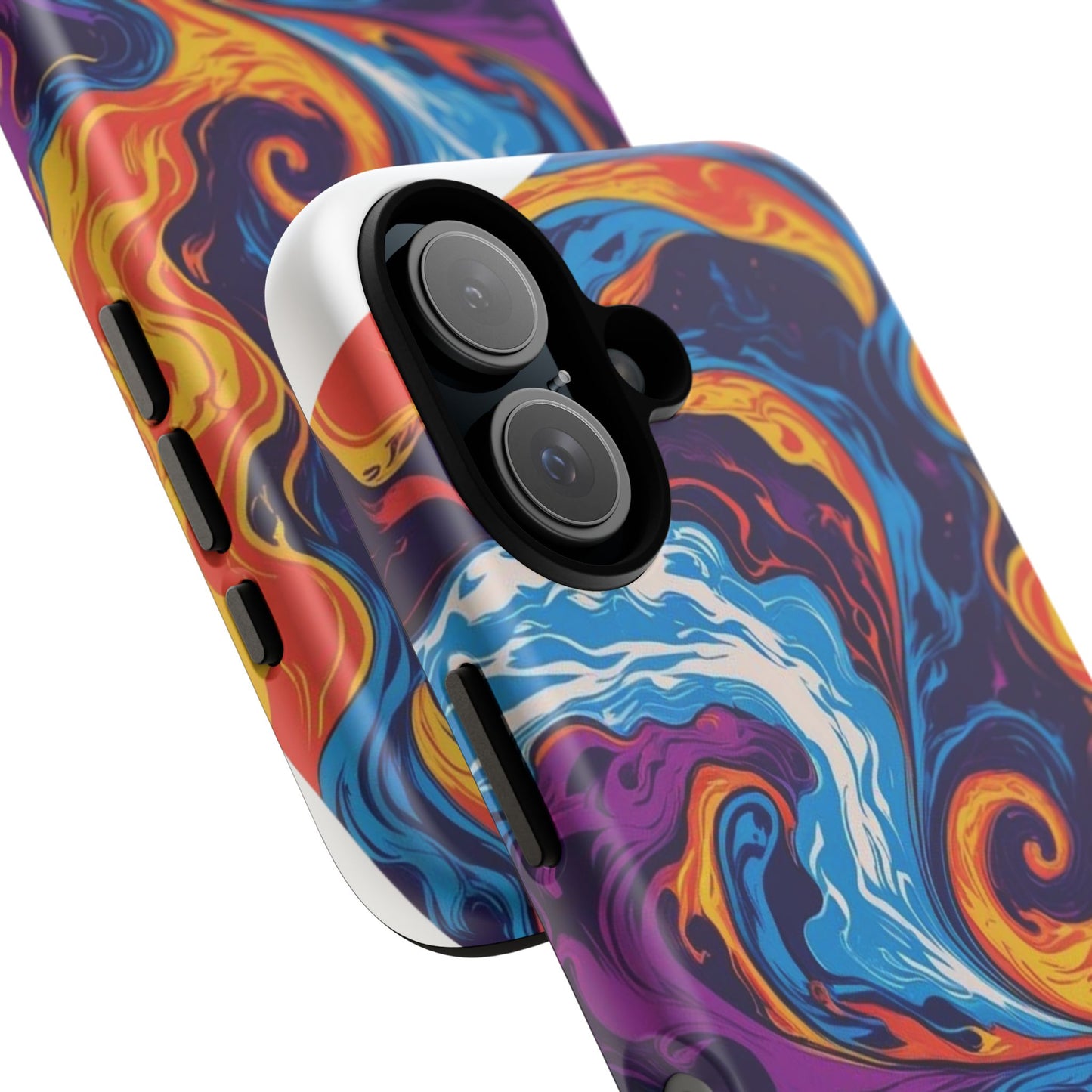 Colorful Phone Case, Vibrant Protective Cover, Artistic Smartphone Accessory, Unique Gift for Tech Lovers, Trendy Phone Accessories