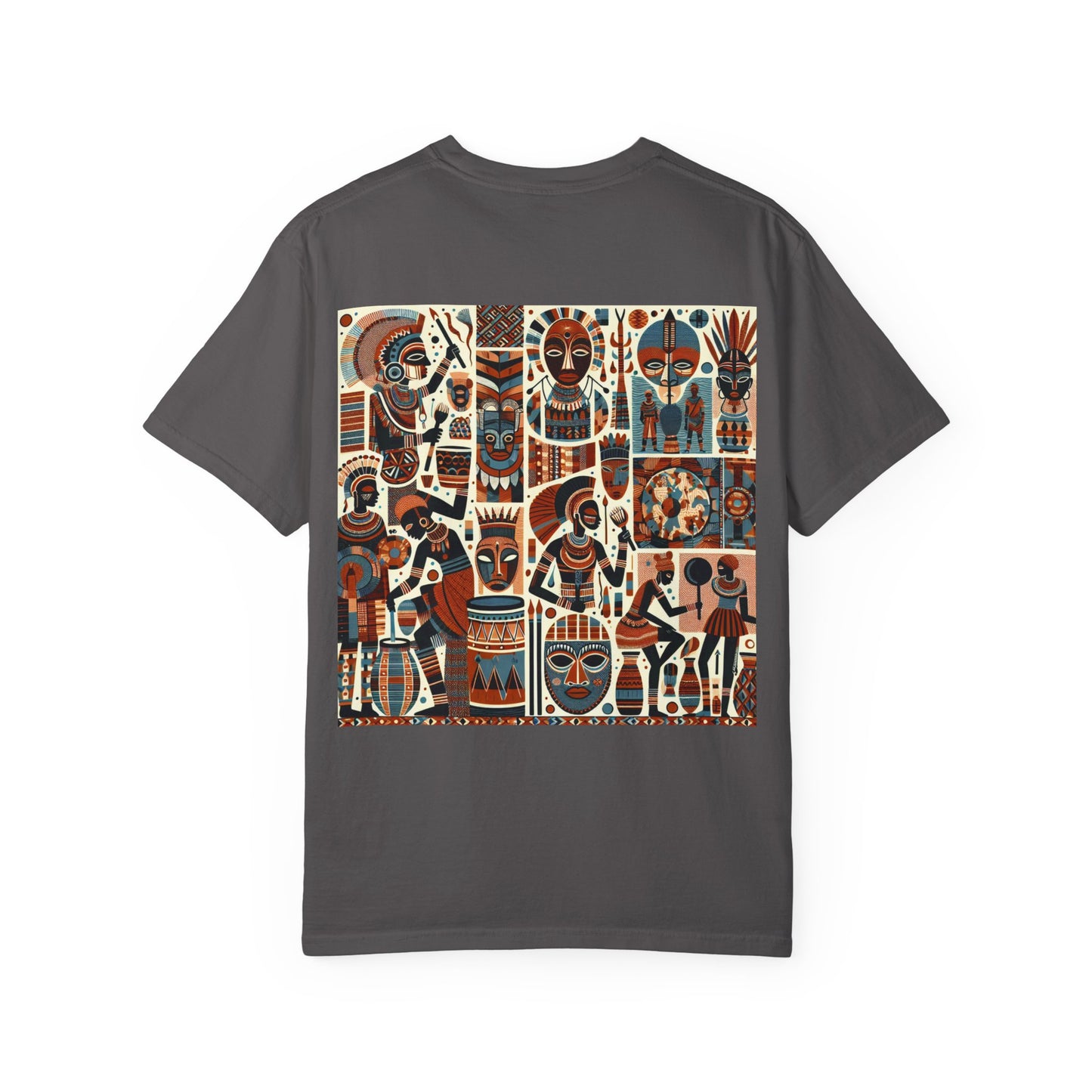 Artistic Unisex T-Shirt with Cultural Designs, Perfect for Festivals, Casual Wear, and Gifts, Unique Graphic Tee, Comfortable Everyday Top